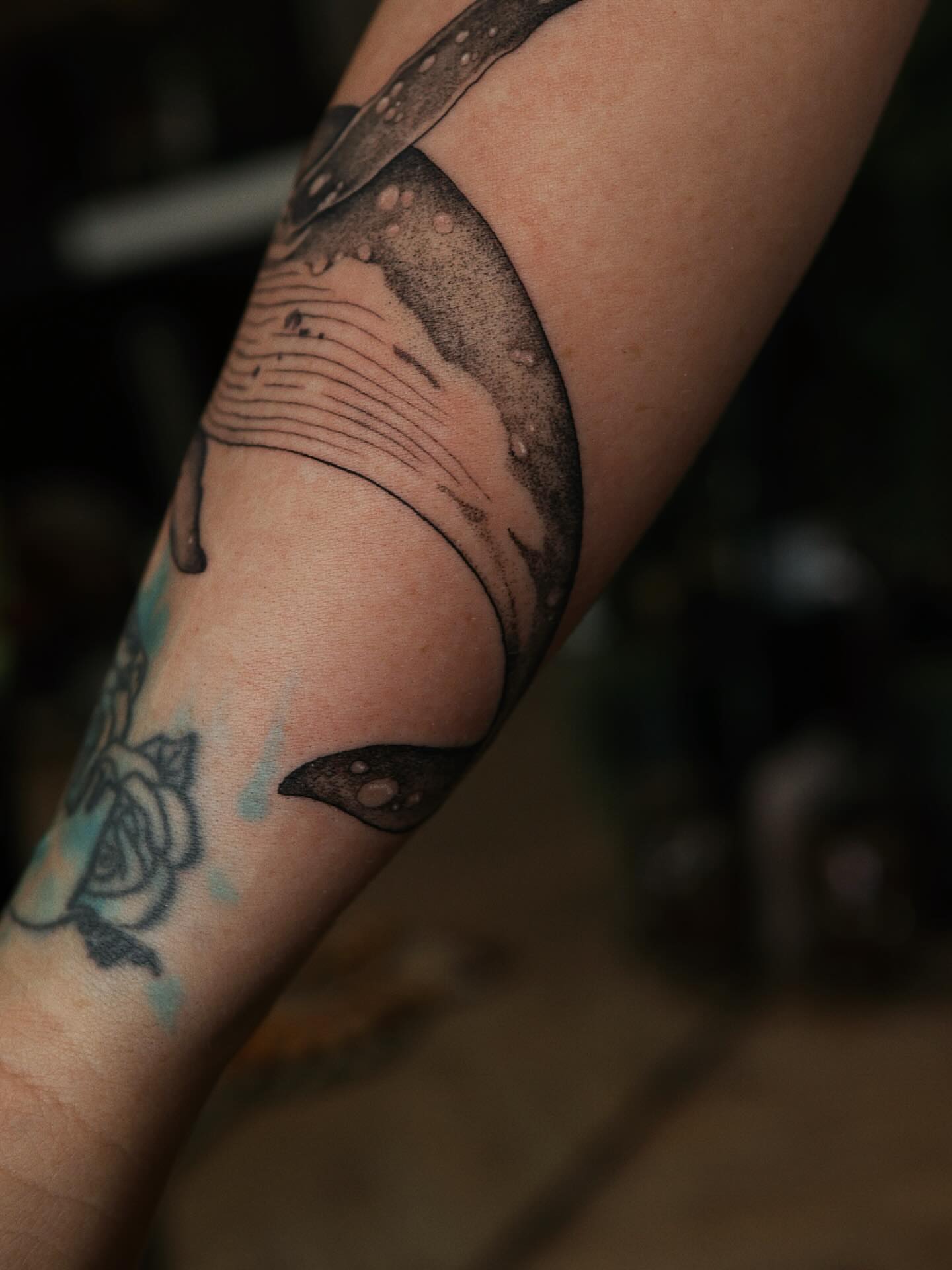 Tattoo by @randatattoos β dotwork, realism