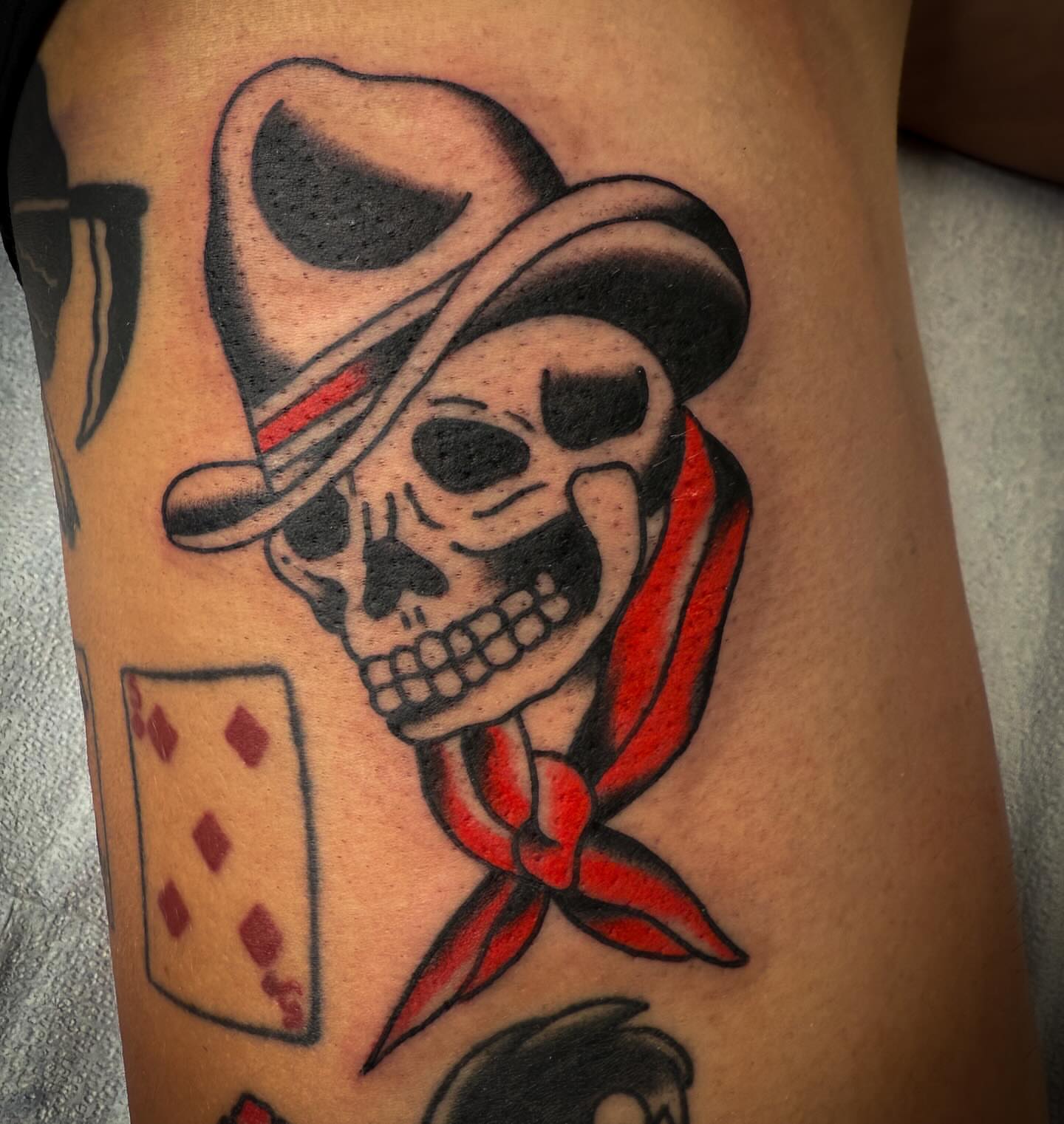 Tattoo by @harpertat2 — american_traditional
