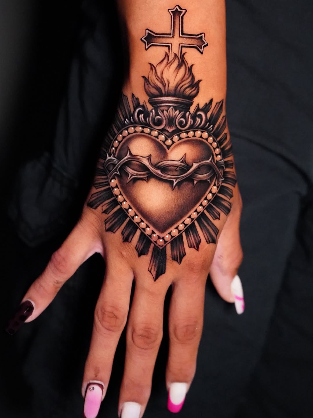 Tattoo by @anareyestattoos โ black_and_grey, realism