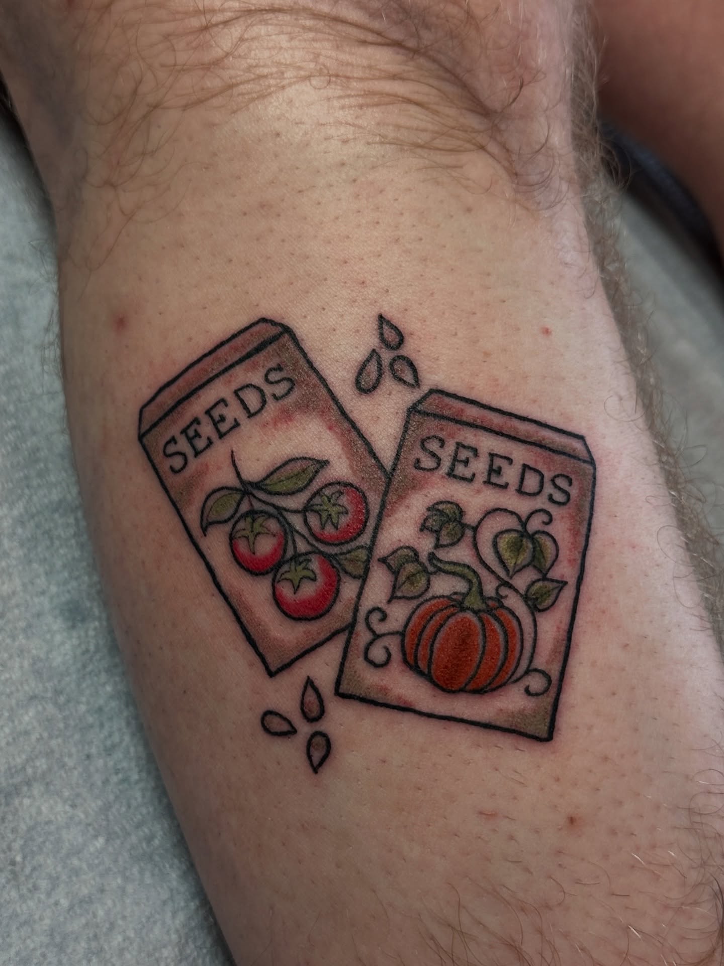 Tattoo by @mallorytattoos — american_traditional, realism