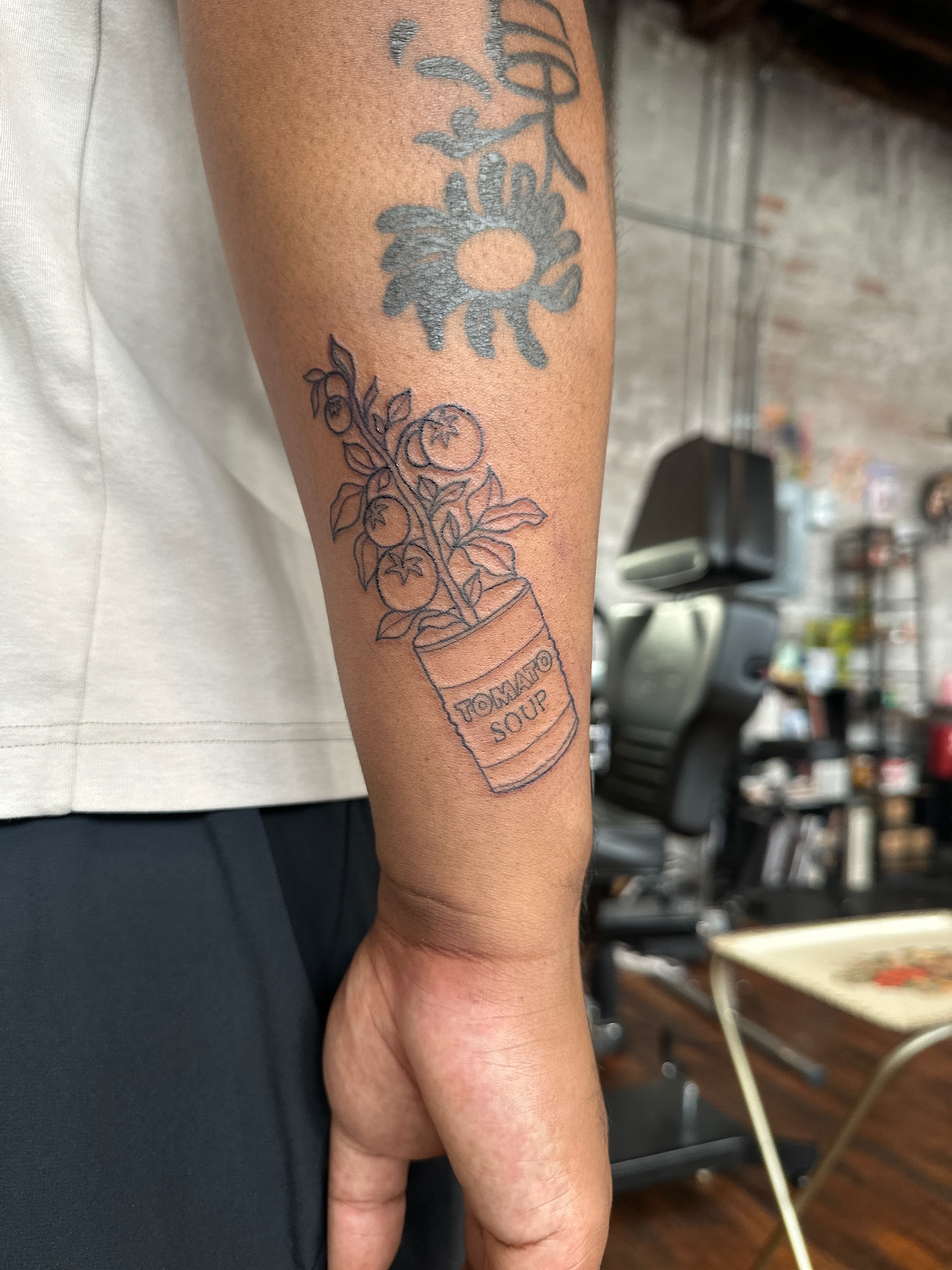 Tattoo by @mallorytattoos — black_and_grey