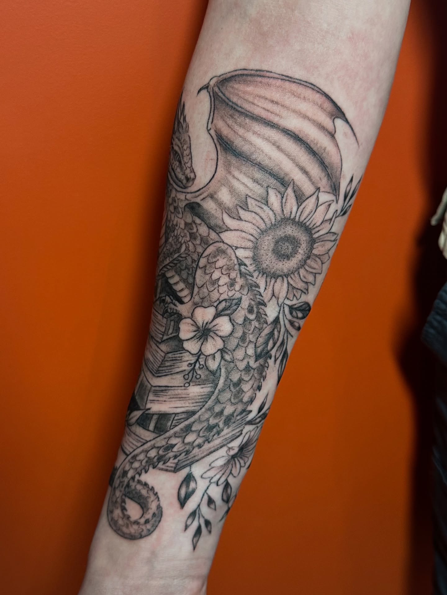 Tattoo by @lauren_delizza — black_and_grey, realism