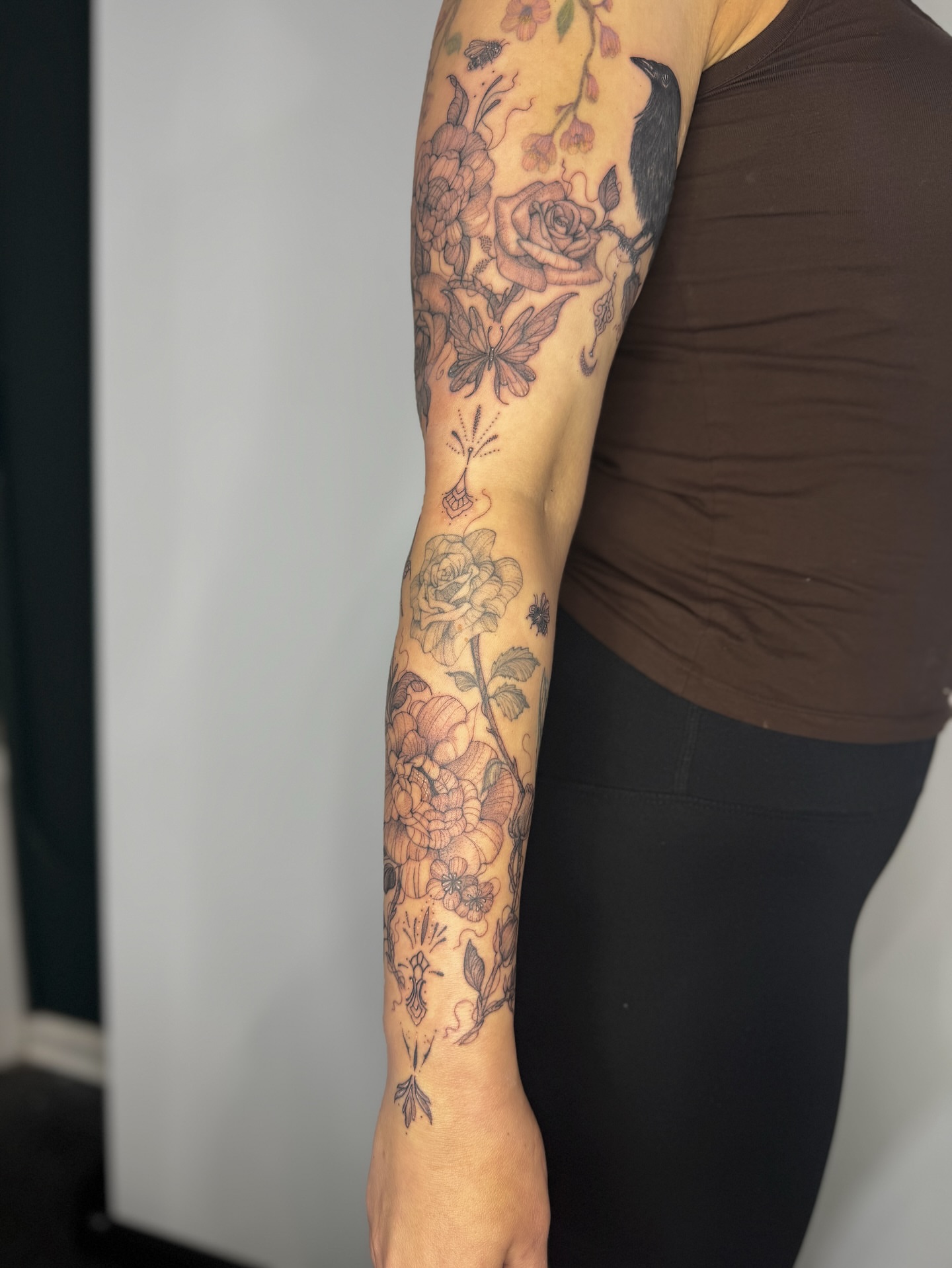 Tattoo by @natasharacheltattoos — black_and_grey