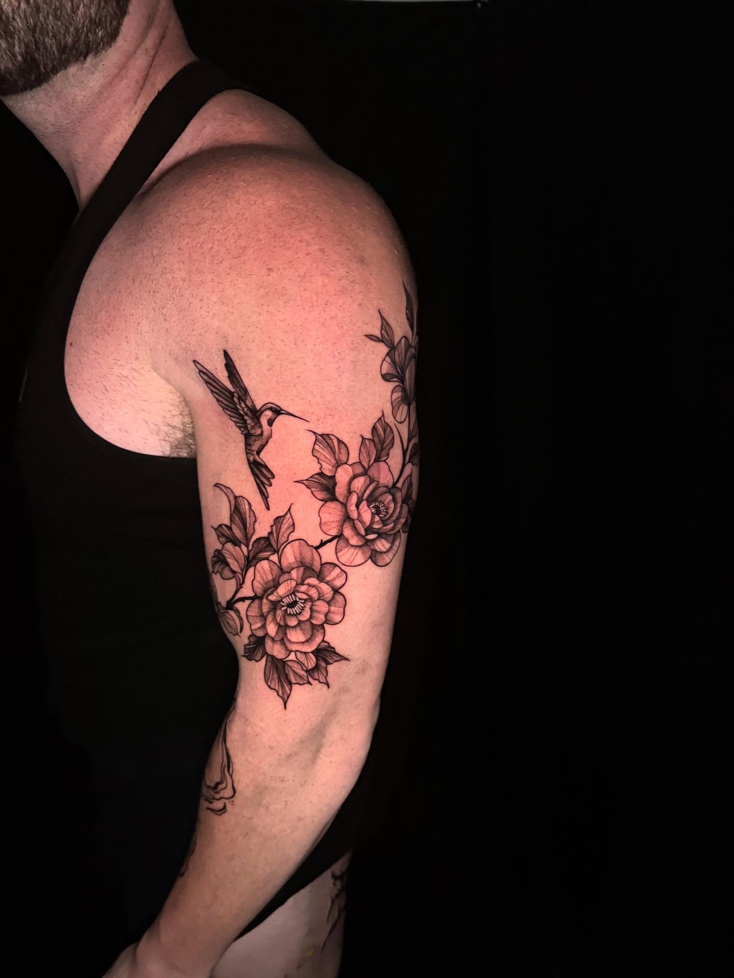 Tattoo by @breestallworthtattoo — black_and_grey