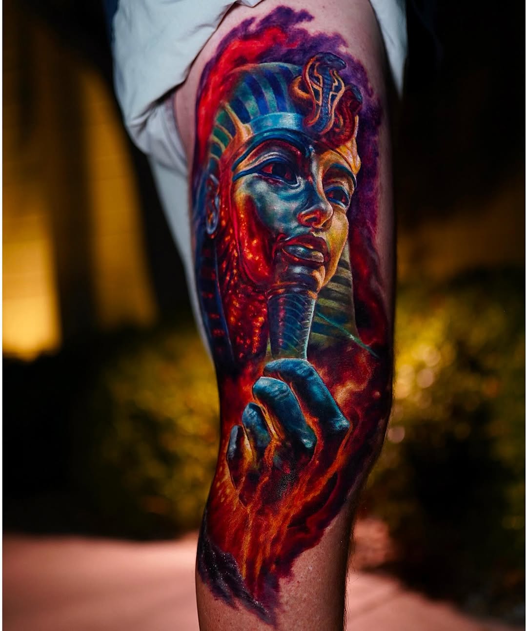 Tattoo by @amberjoytattoo — realism, trash_polka