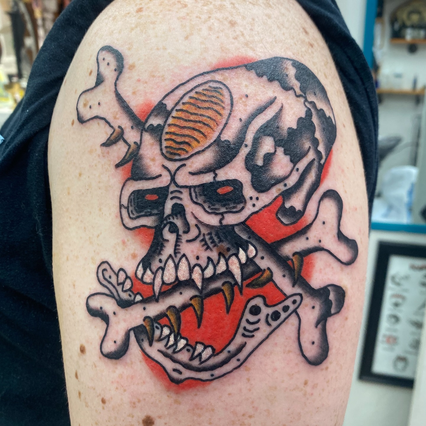 Tattoo by @hogtowntattoo — american_traditional