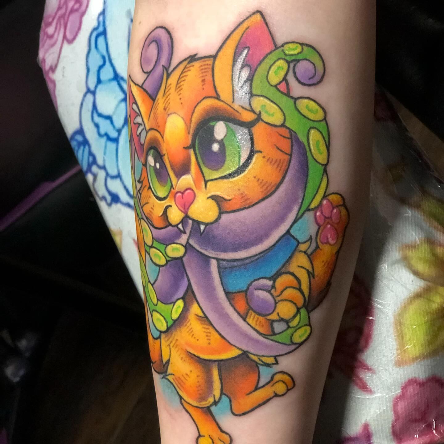 Tattoo by @krampusssytattoo — new_school, illustrative
