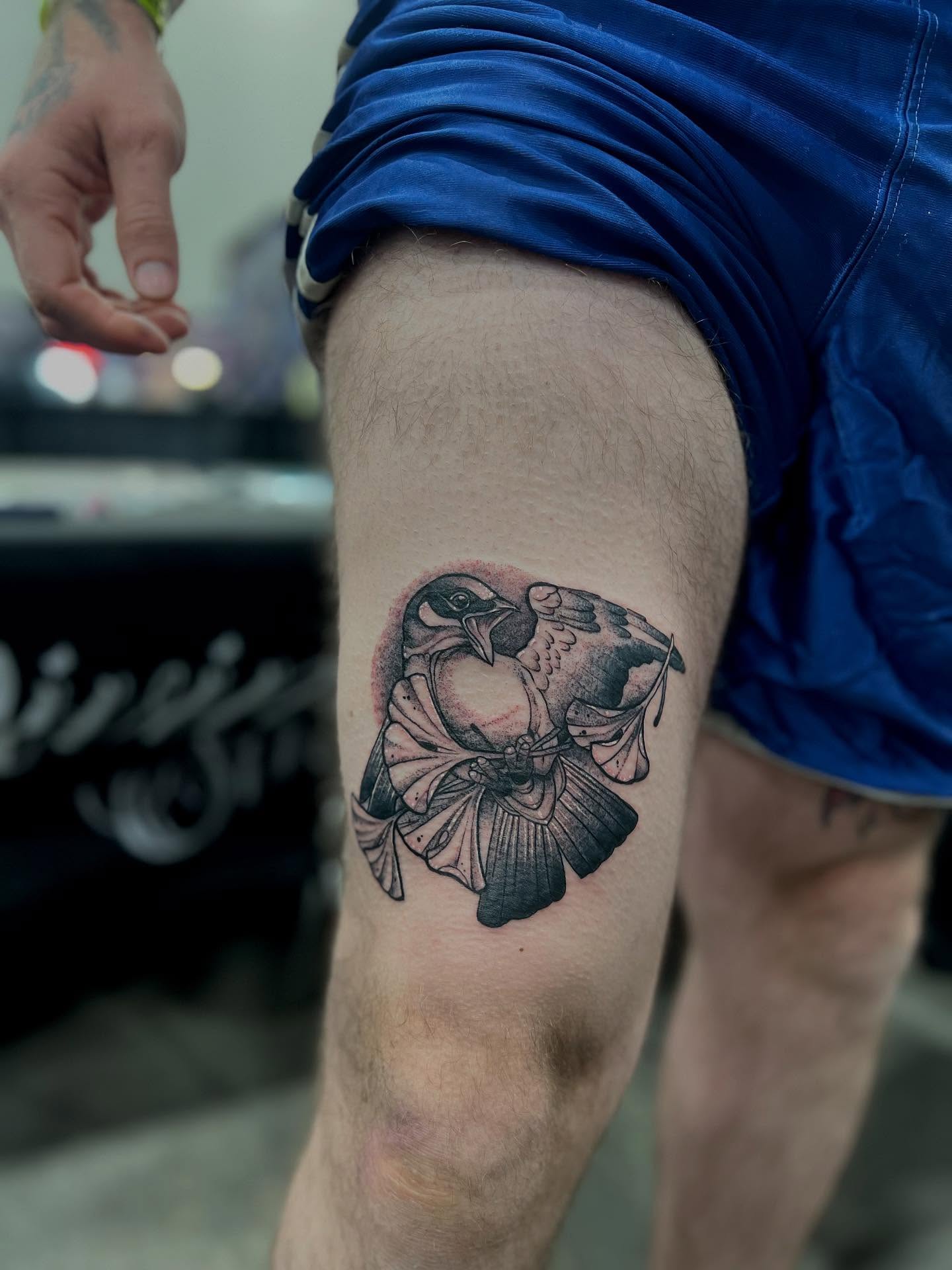 Tattoo by @andrewwatkinstattoos — black_and_grey