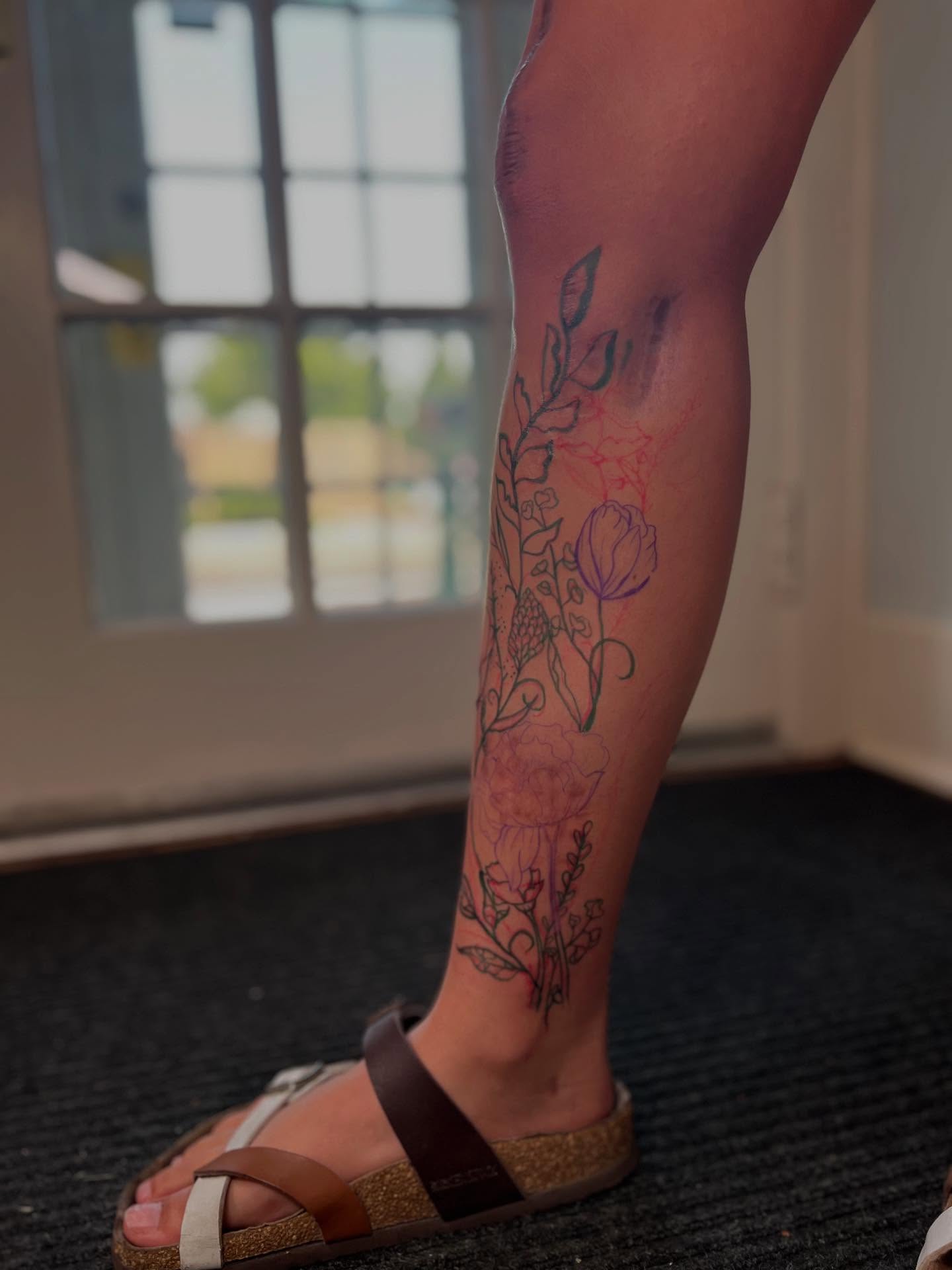 Tattoo by @laceyink_ — fine_line