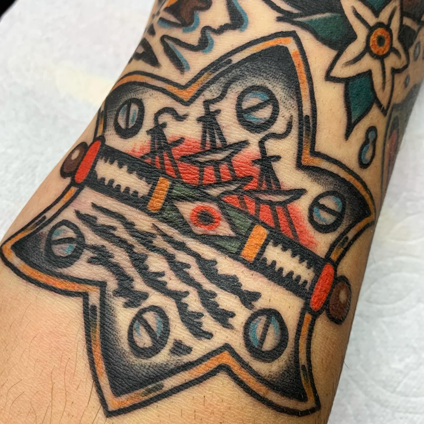 Tattoo by @wyattvandergeest — american_traditional