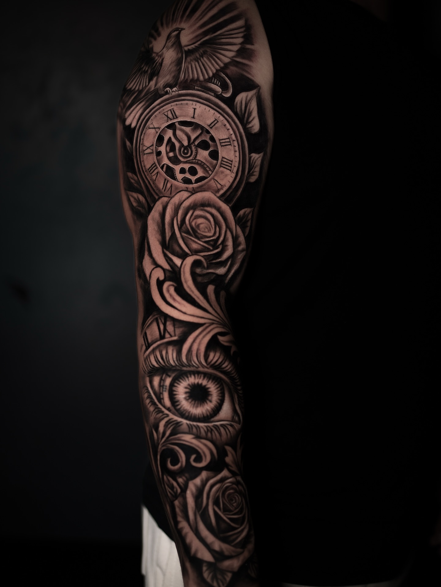 Tattoo by @juan_arias_art — black_and_grey, realism