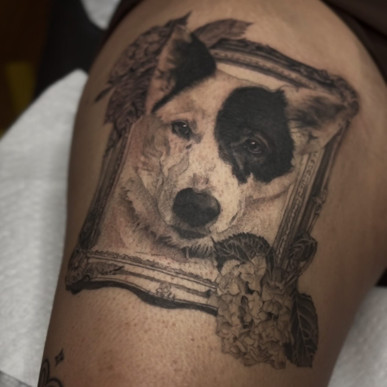 Tattoo by @themerriestofsummers — realism, black_and_grey