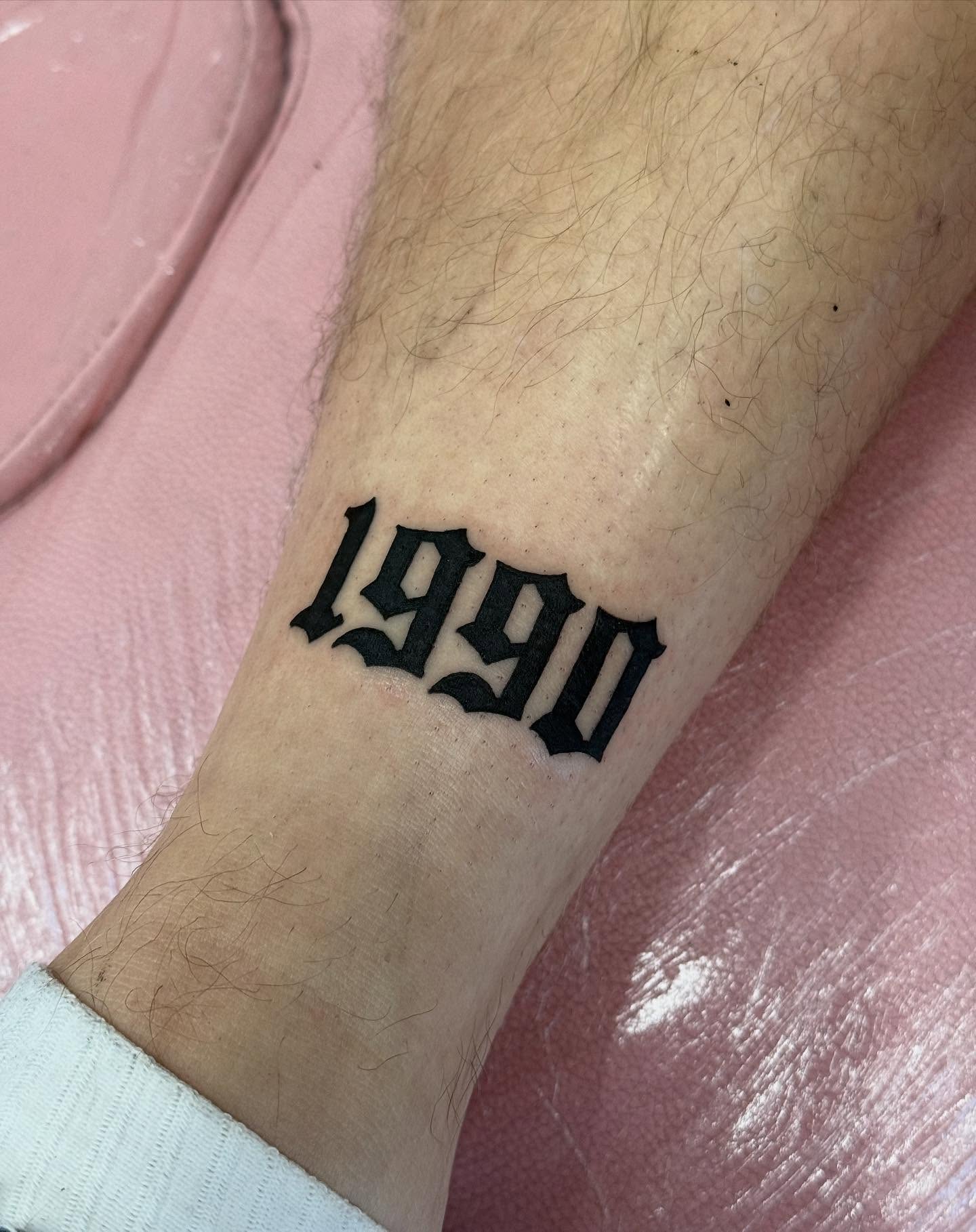 Tattoo by @staygoodtom — lettering_script
