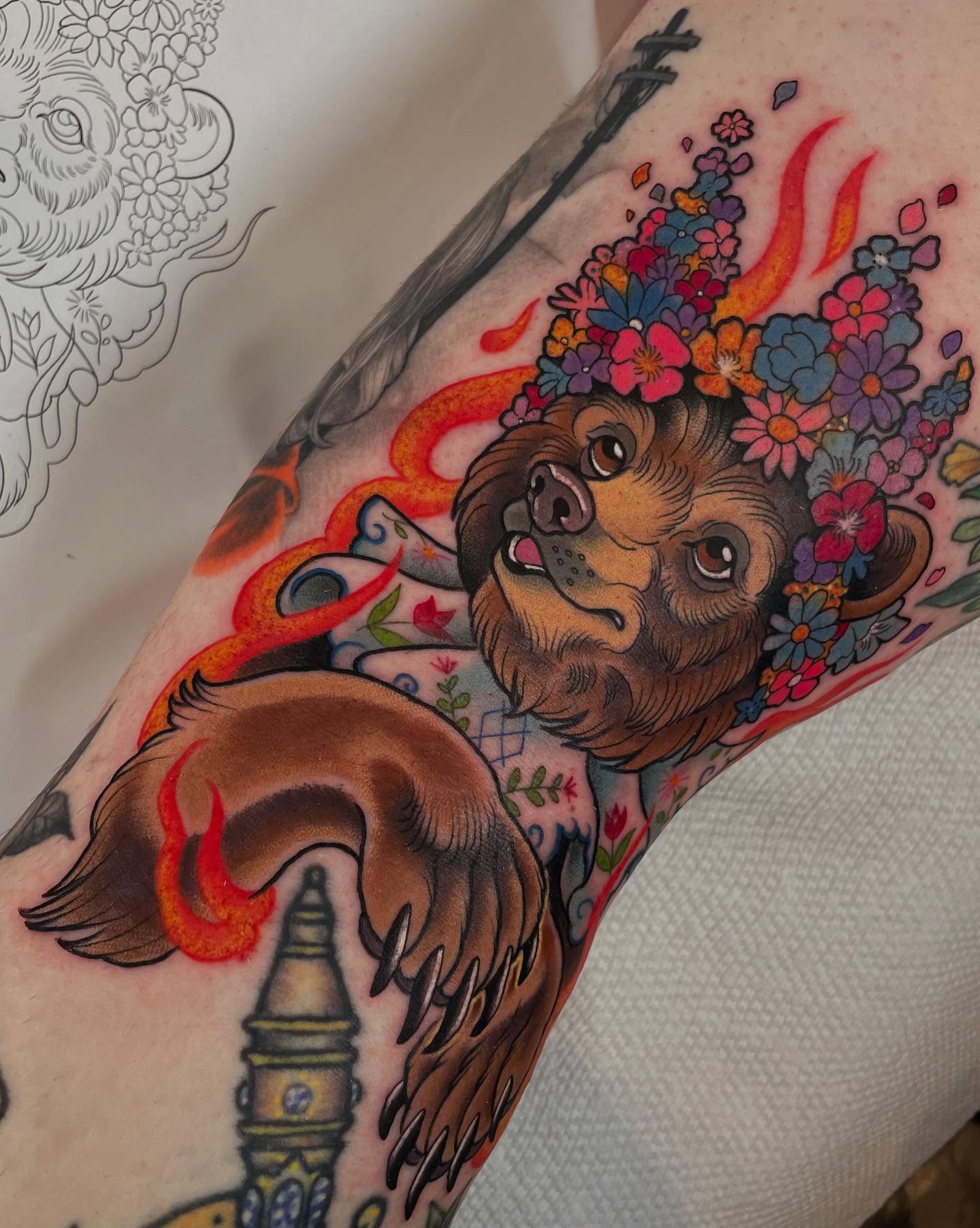 Tattoo by @tallsarahtattoos — new_school