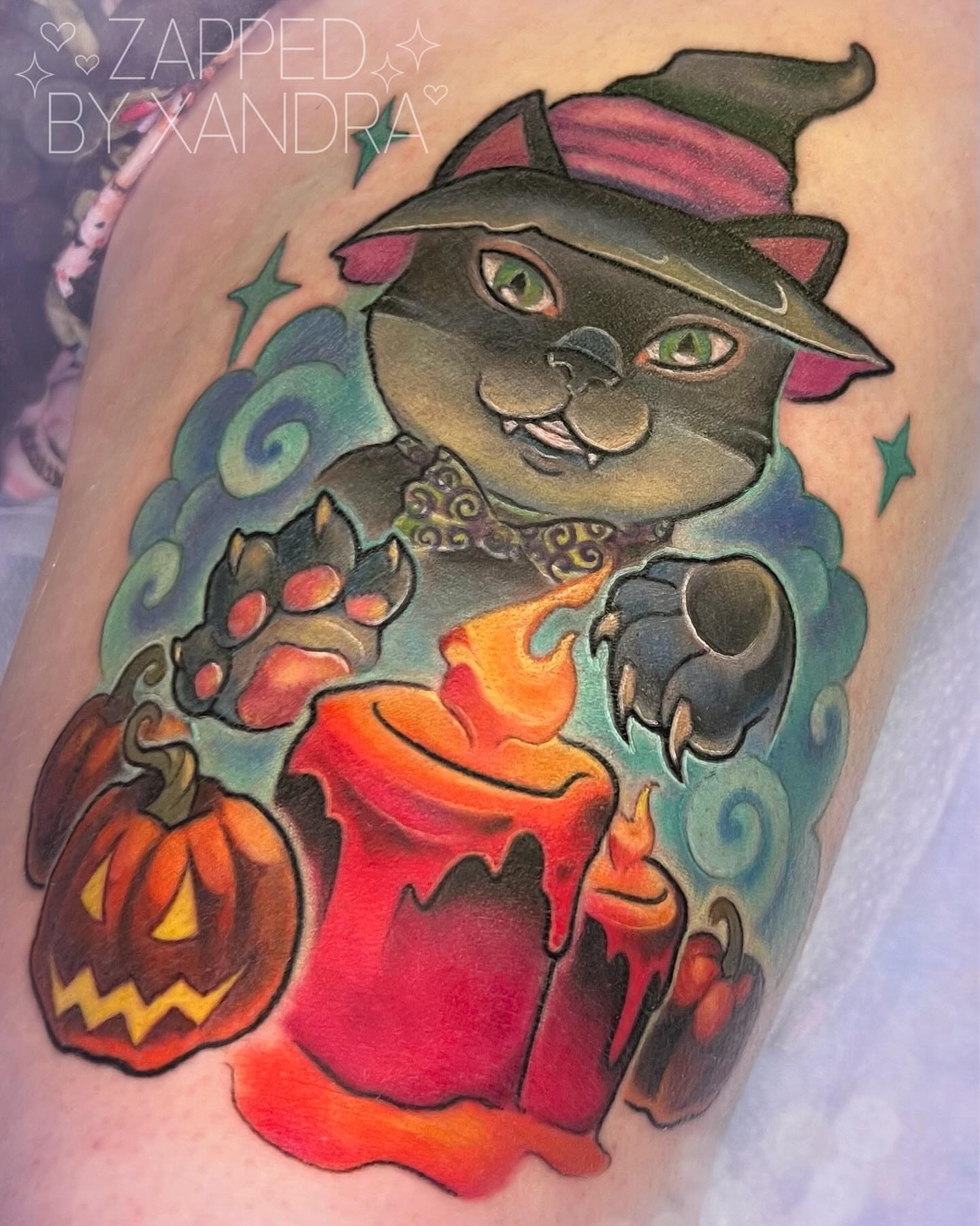 Tattoo by @zappedbyxandra โ american_traditional