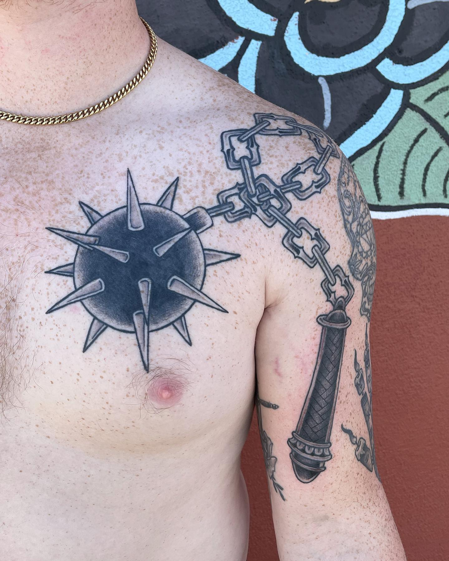 Tattoo by @julietattoos — black_and_grey