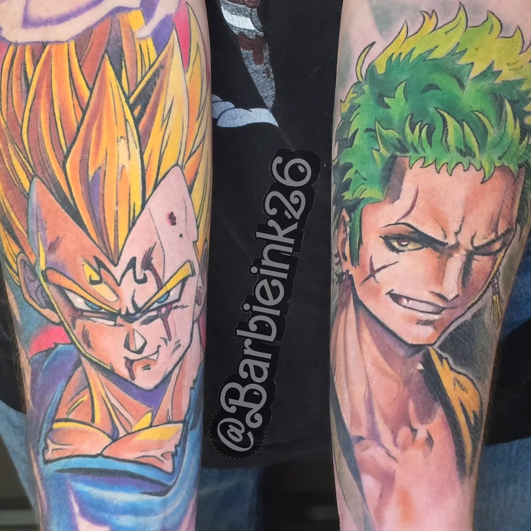 Tattoo by @barbieink26 — anime, realism