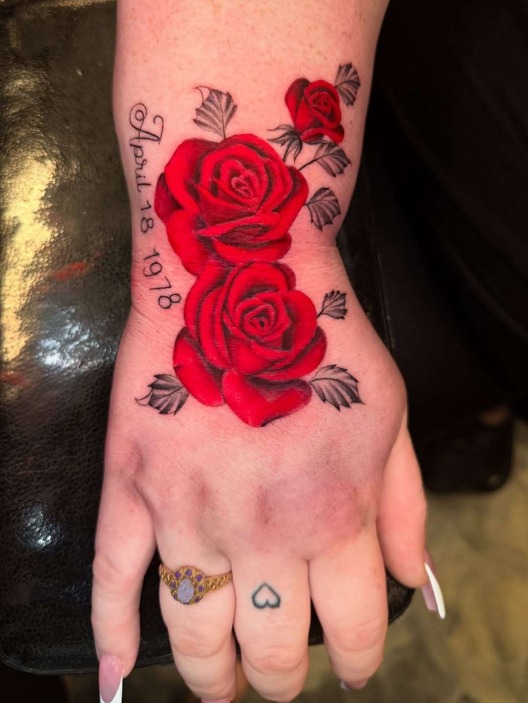 Tattoo by @faith_tat2 — realism, lettering_script