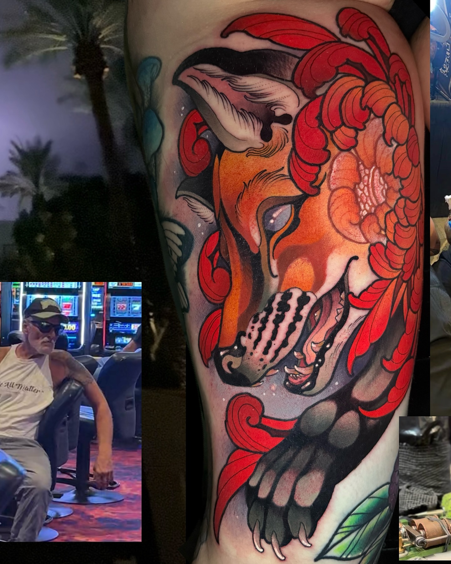 Tattoo by @chance_tattoos — american_traditional, japanese_irezumi