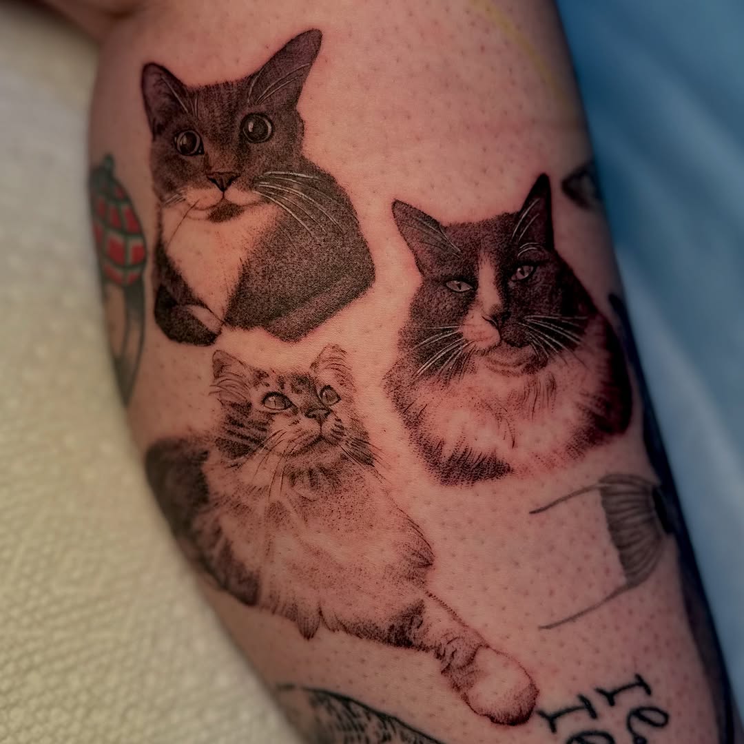 Tattoo by @ghost_art_tattoos — realism, black_and_grey