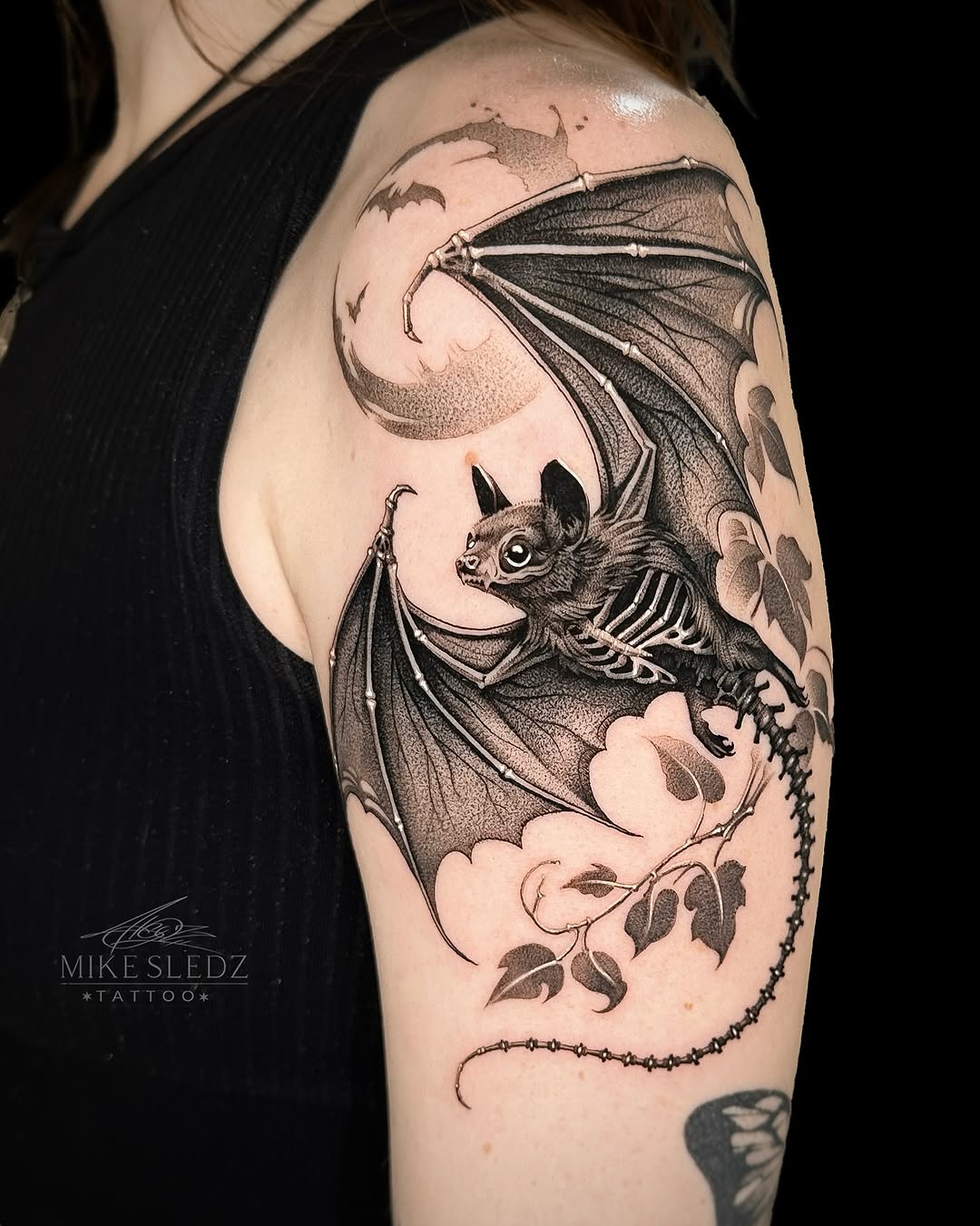 Tattoo by @mikesledz — realism, black_and_grey