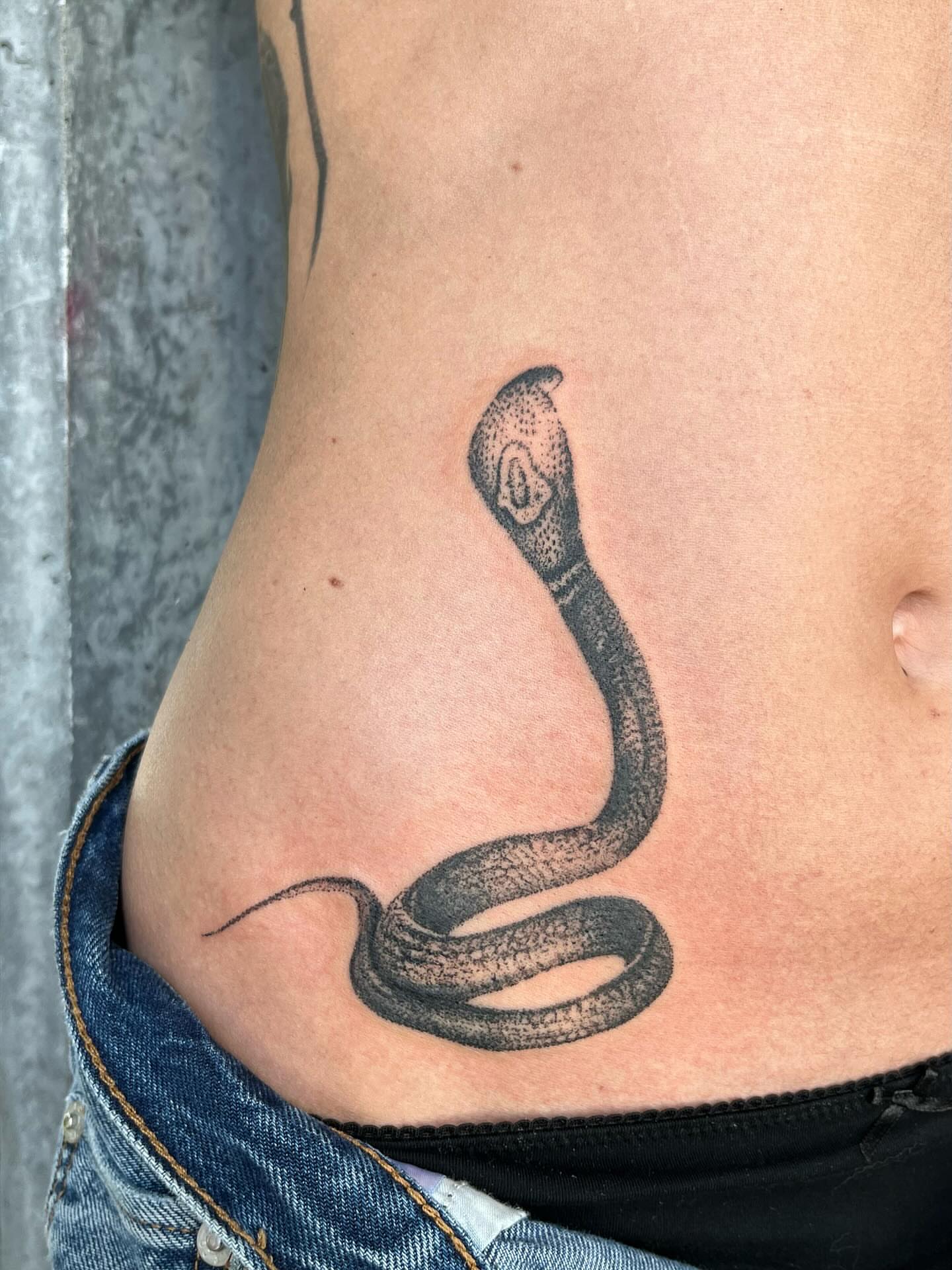 Tattoo by @enjolieart — dotwork