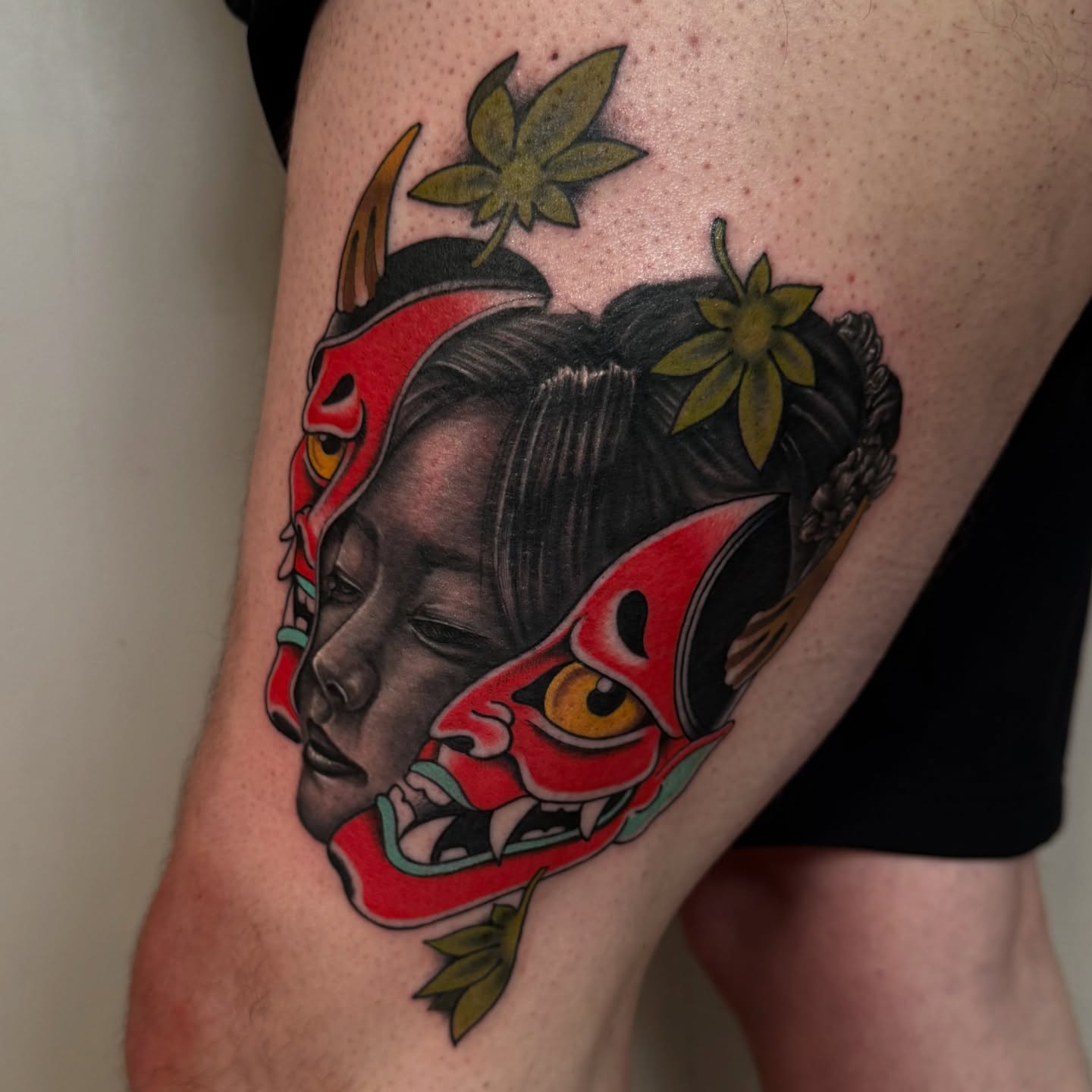 Tattoo by @stubborntattoos — japanese_irezumi, realism