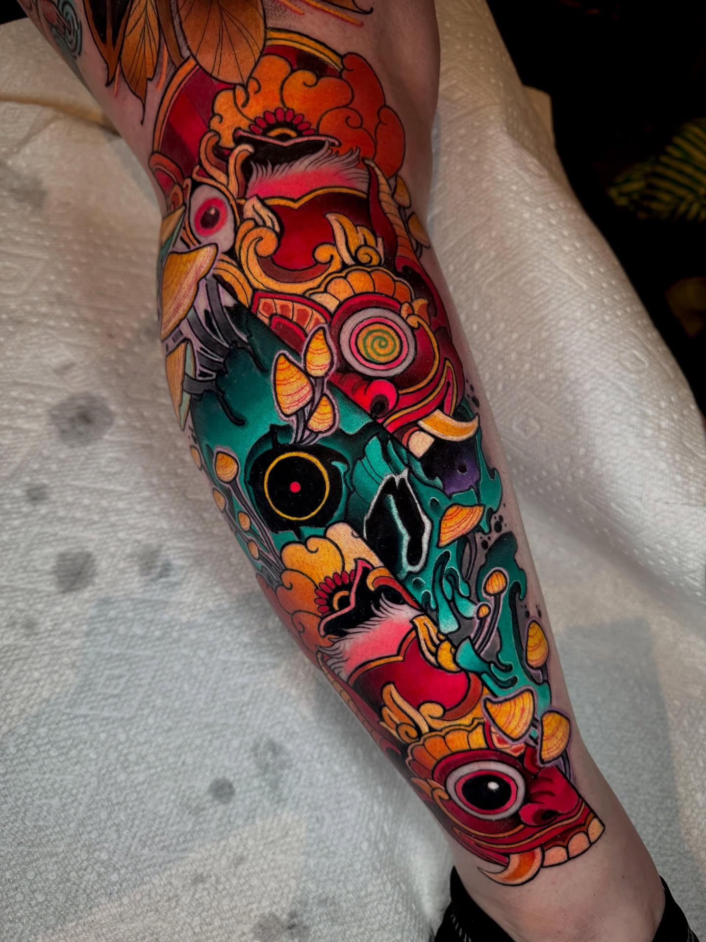 Tattoo by @jonleightontattoo — surrealism