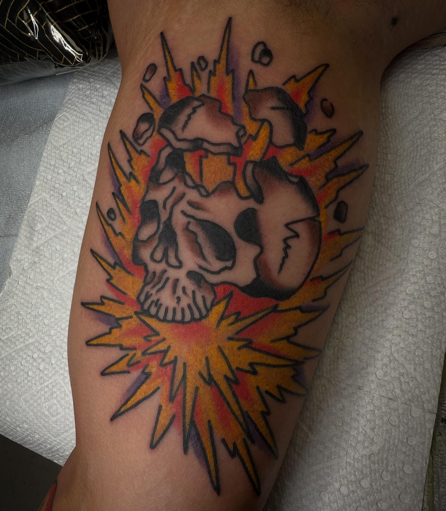Tattoo by @harpertat2 — american_traditional