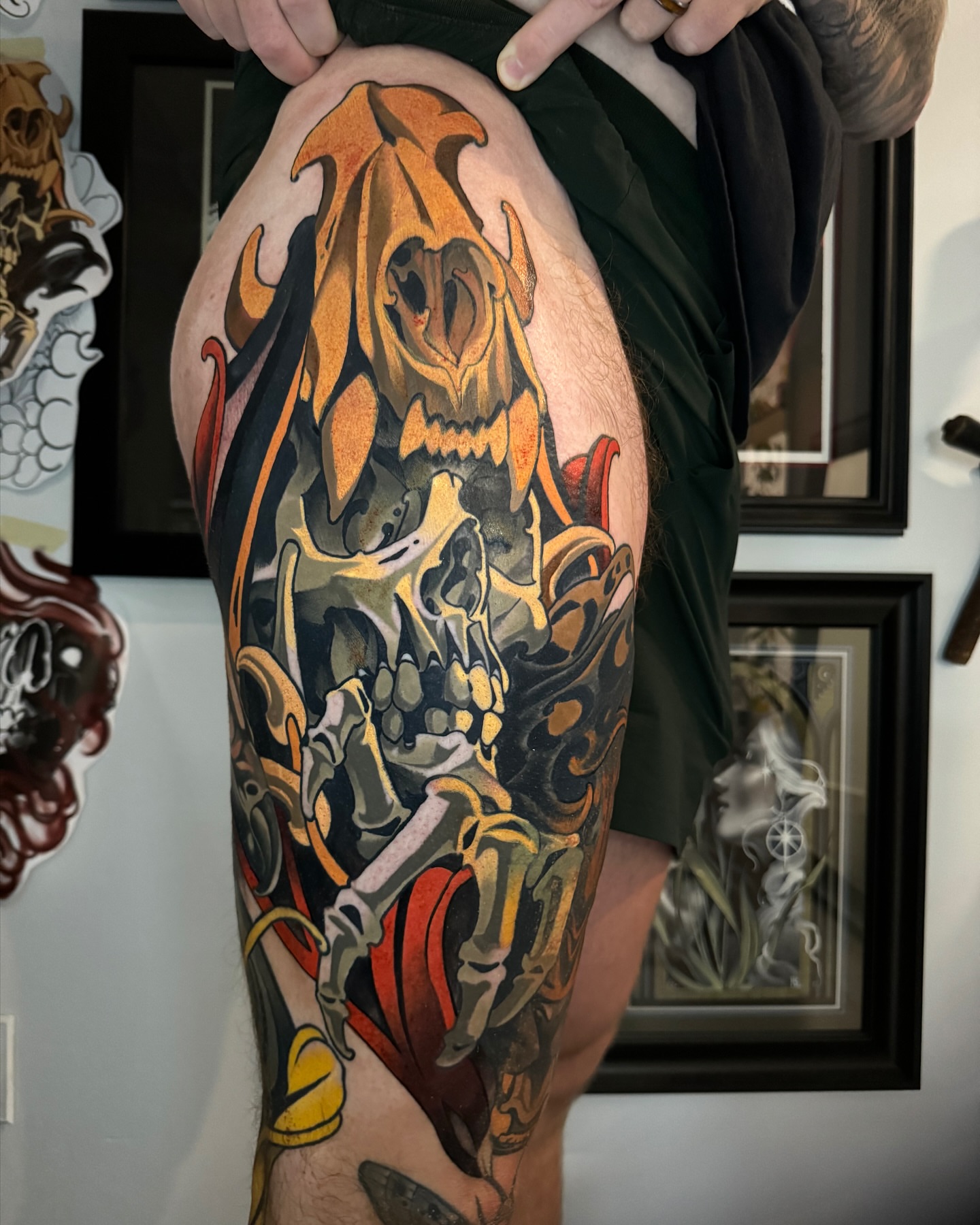 Tattoo by @novembergloom_tattoo — neo_traditional, dark_realism