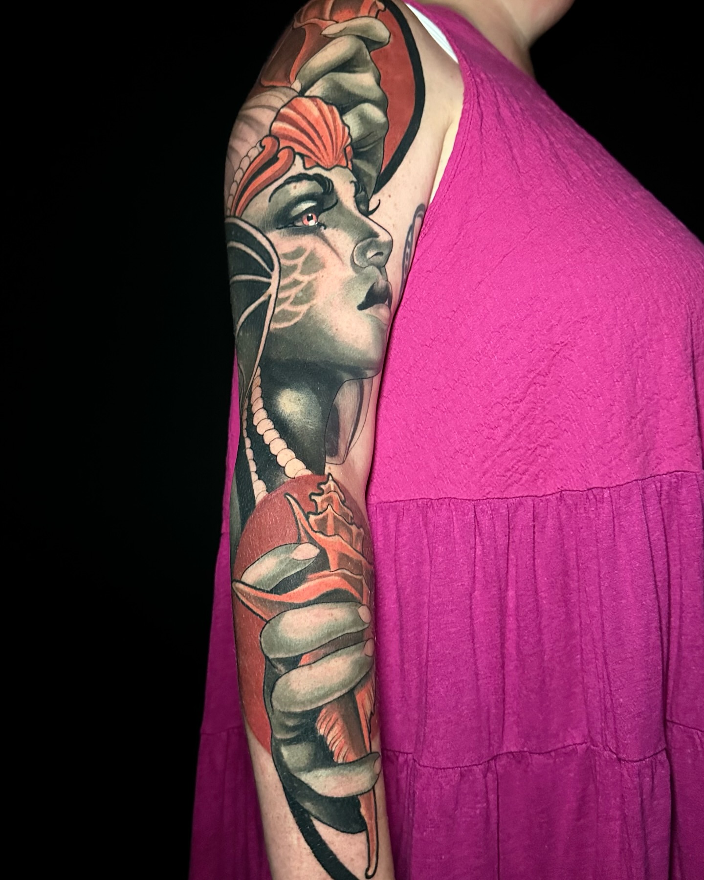 Tattoo by @novembergloom_tattoo — realism, dark_realism