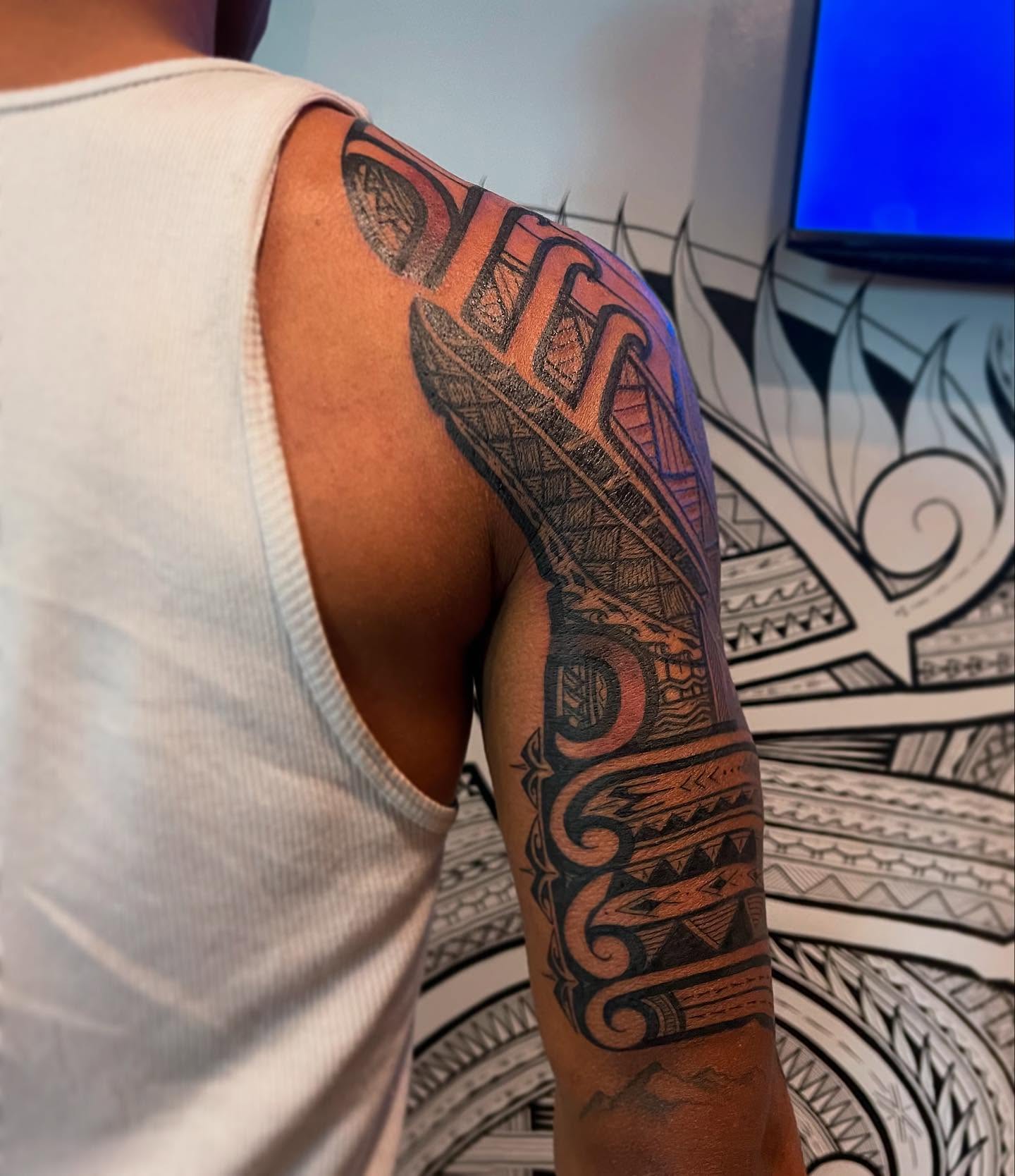 Tattoo by @barrysan — tribal