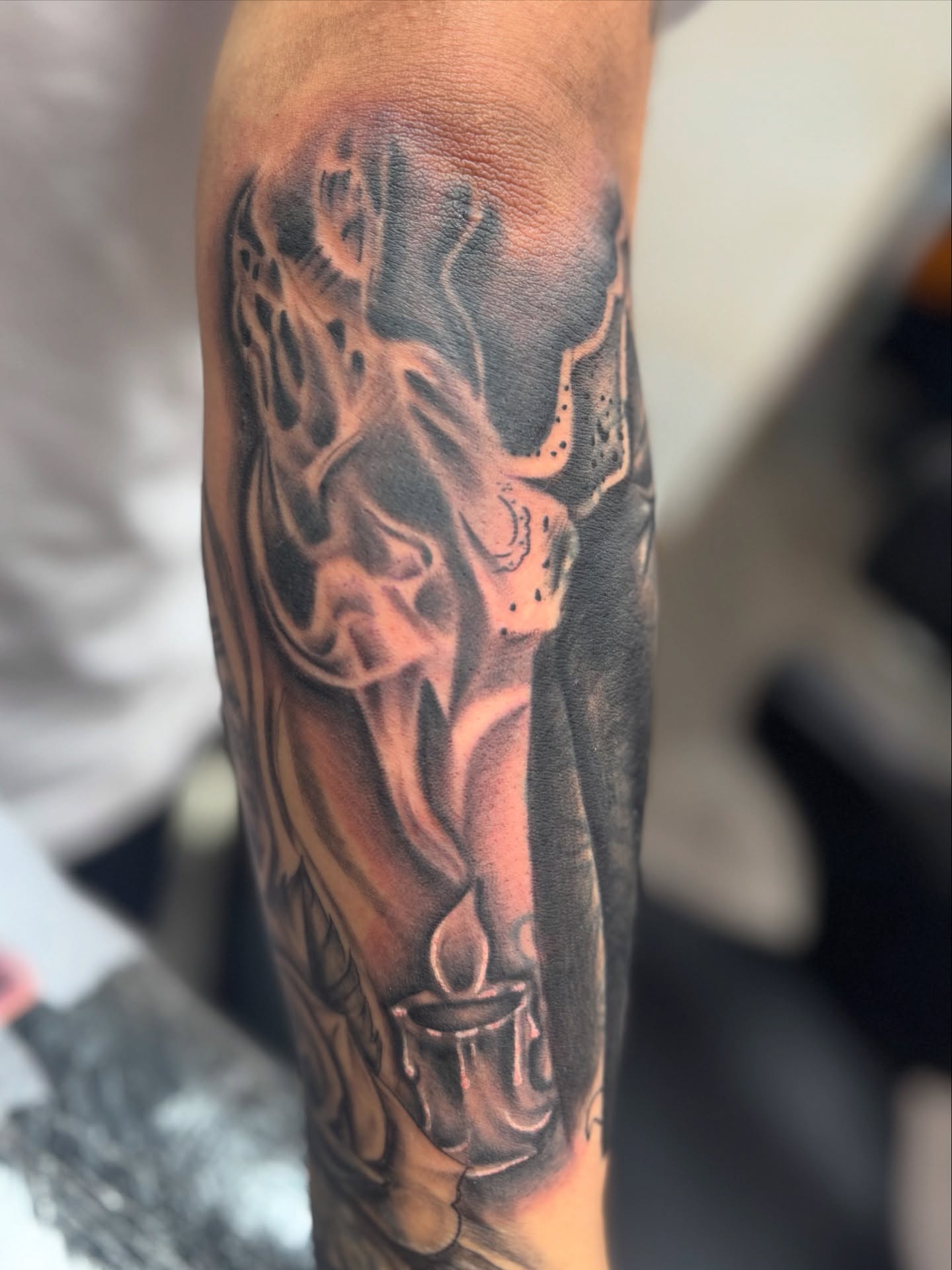 Tattoo by @mz_tattoony — realism, dark_realism