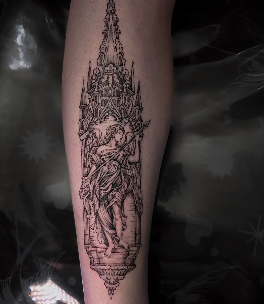 Tattoo by @quiet_rebel_artistry โ black_and_grey, realism