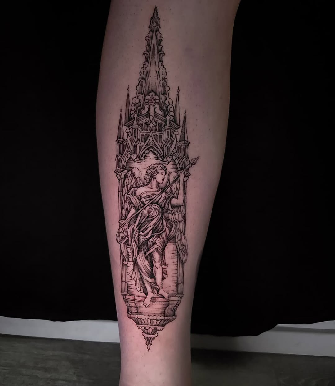 Tattoo by @quiet_rebel_artistry โ black_and_grey, realism