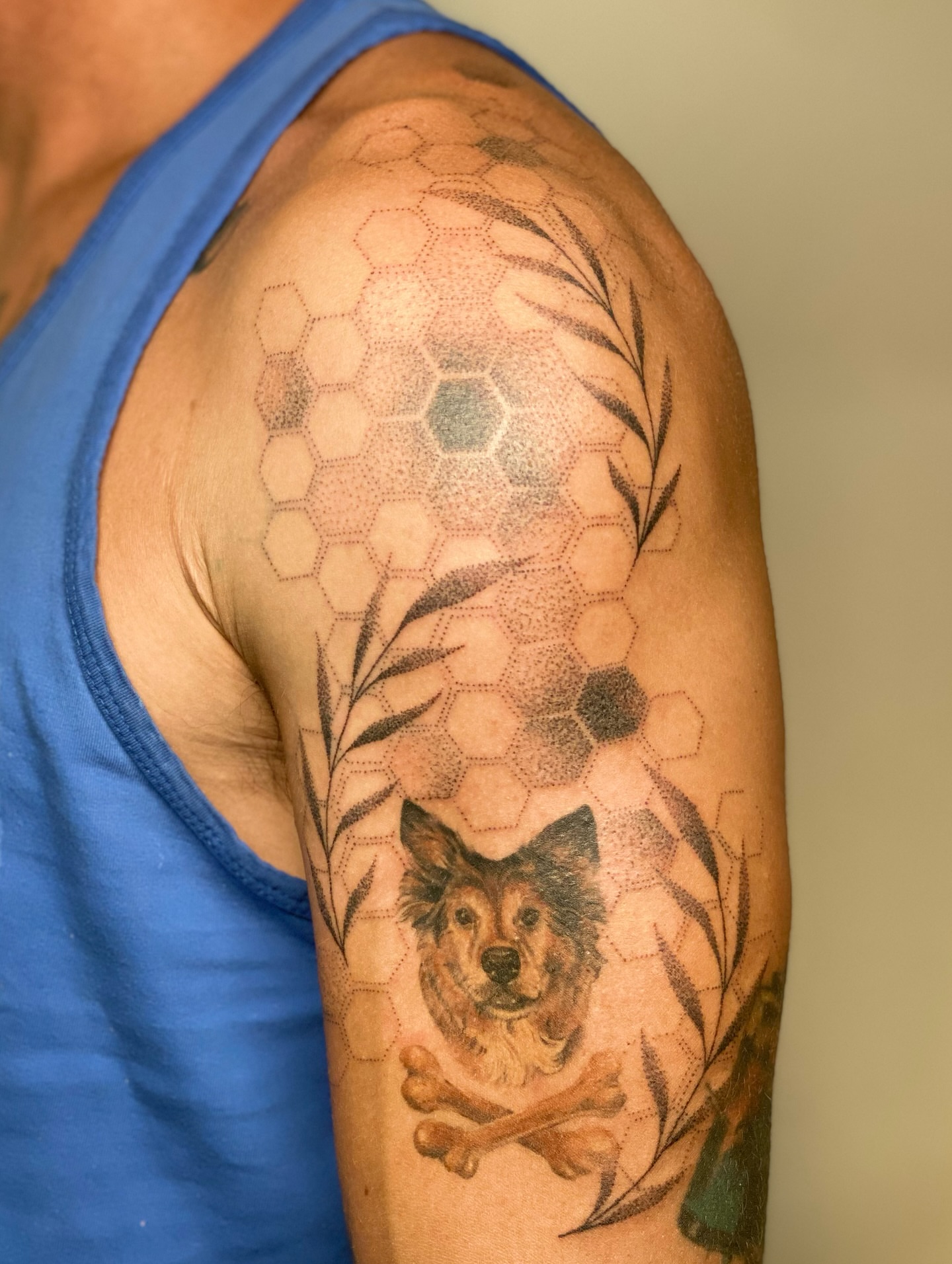 Tattoo by @brujatattooer β dotwork, realism
