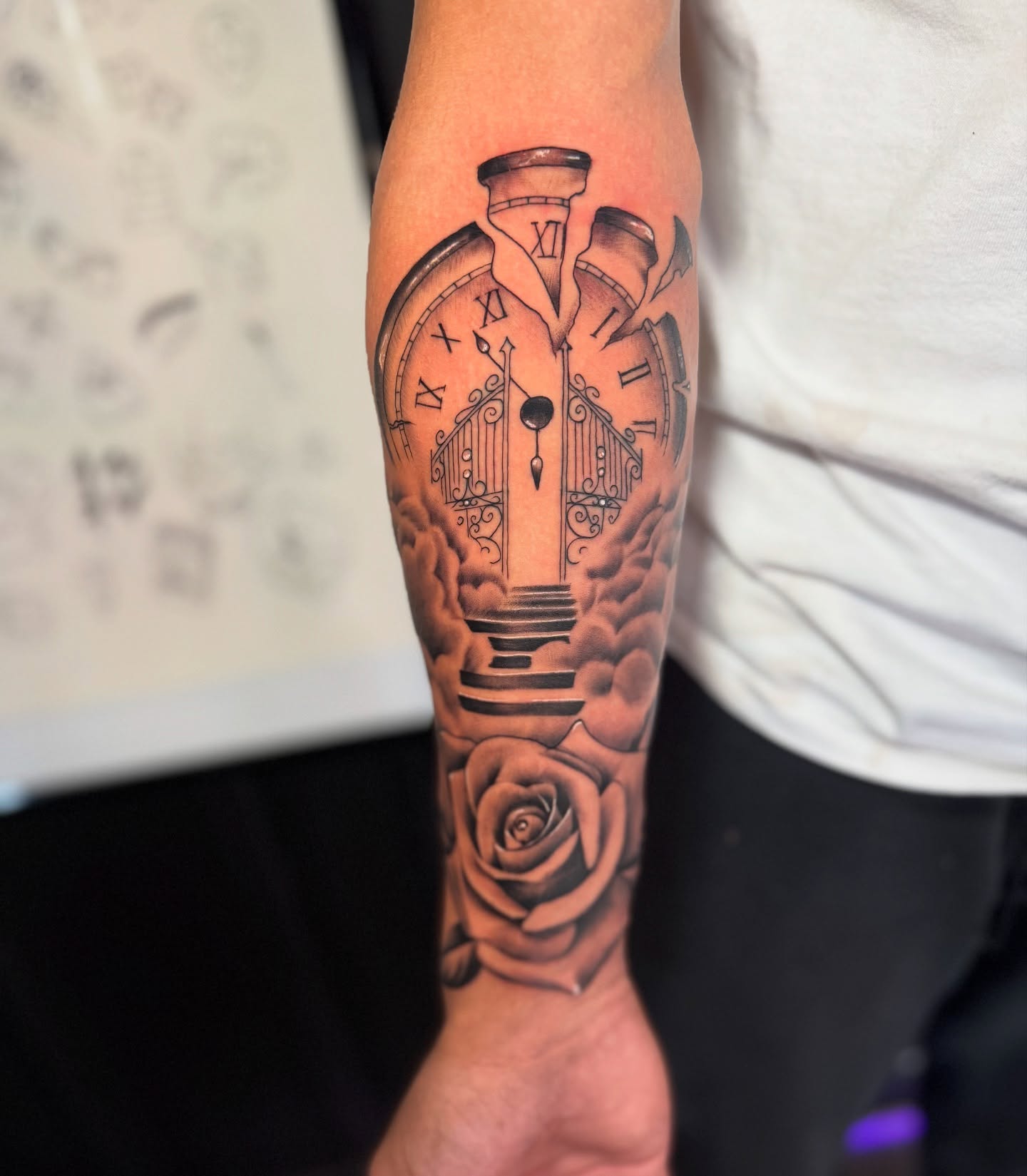 Tattoo by @hassintattoo — black_and_grey, realism