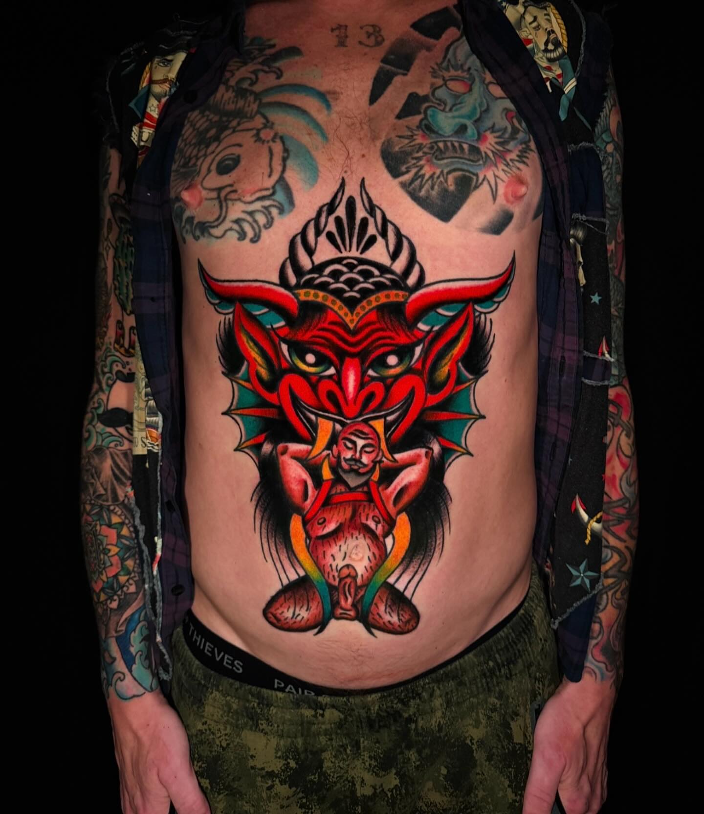 Tattoo by @alexjoelletattooer — american_traditional
