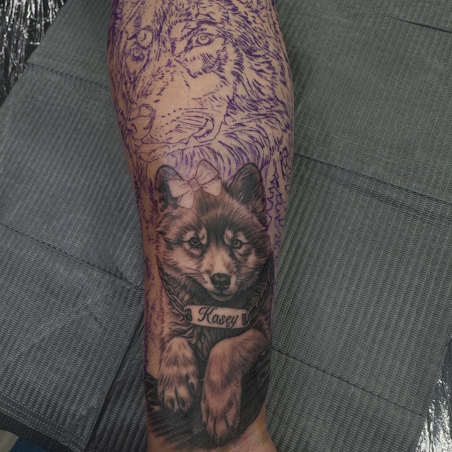 Tattoo by @mannytattooartist โ realism, black_and_grey