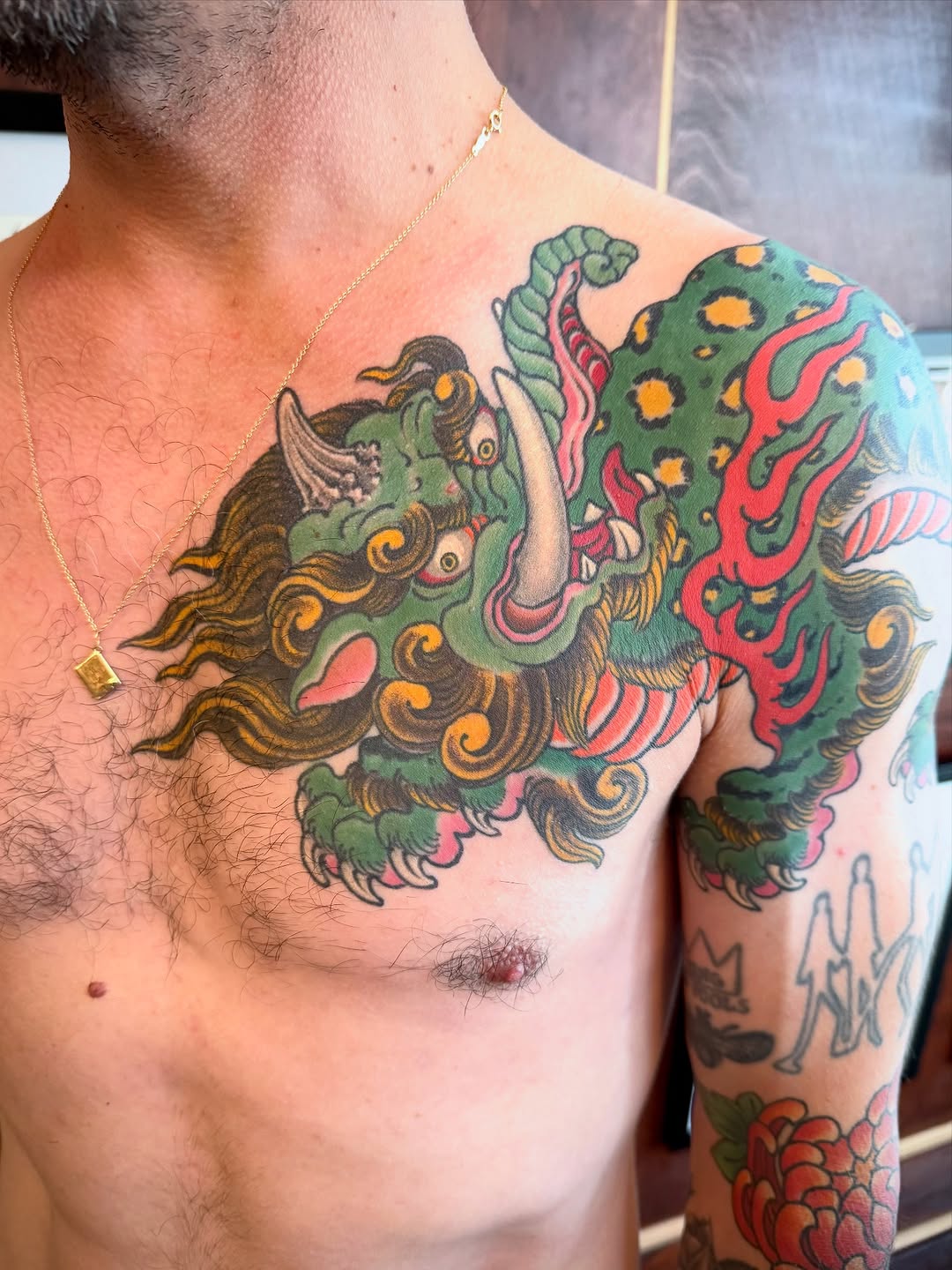 Tattoo by @candikinyobi — japanese_irezumi, neo_traditional