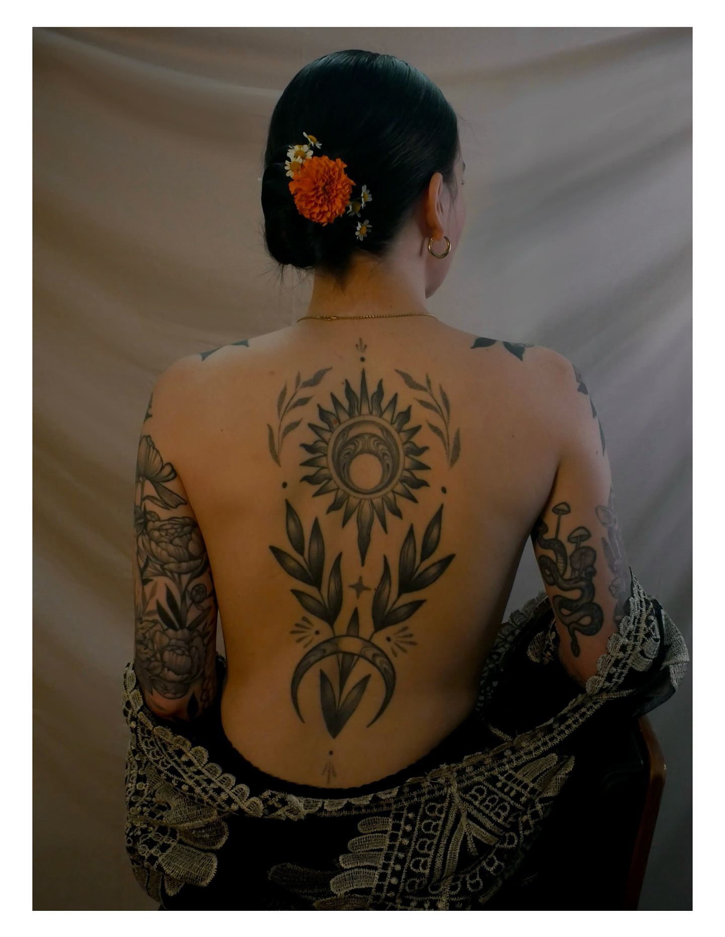 Tattoo by @avreysimone — black_and_grey