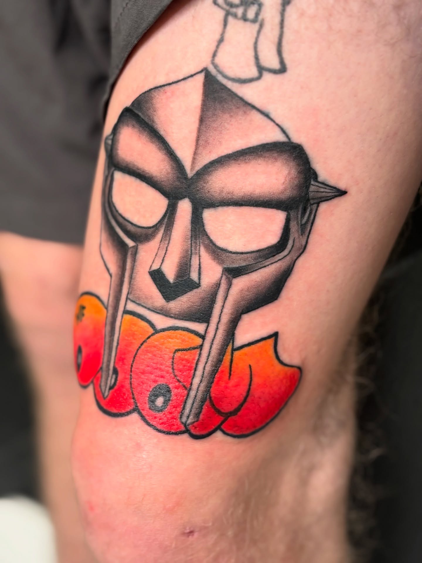 Tattoo by @colourblindtattoo — geometric