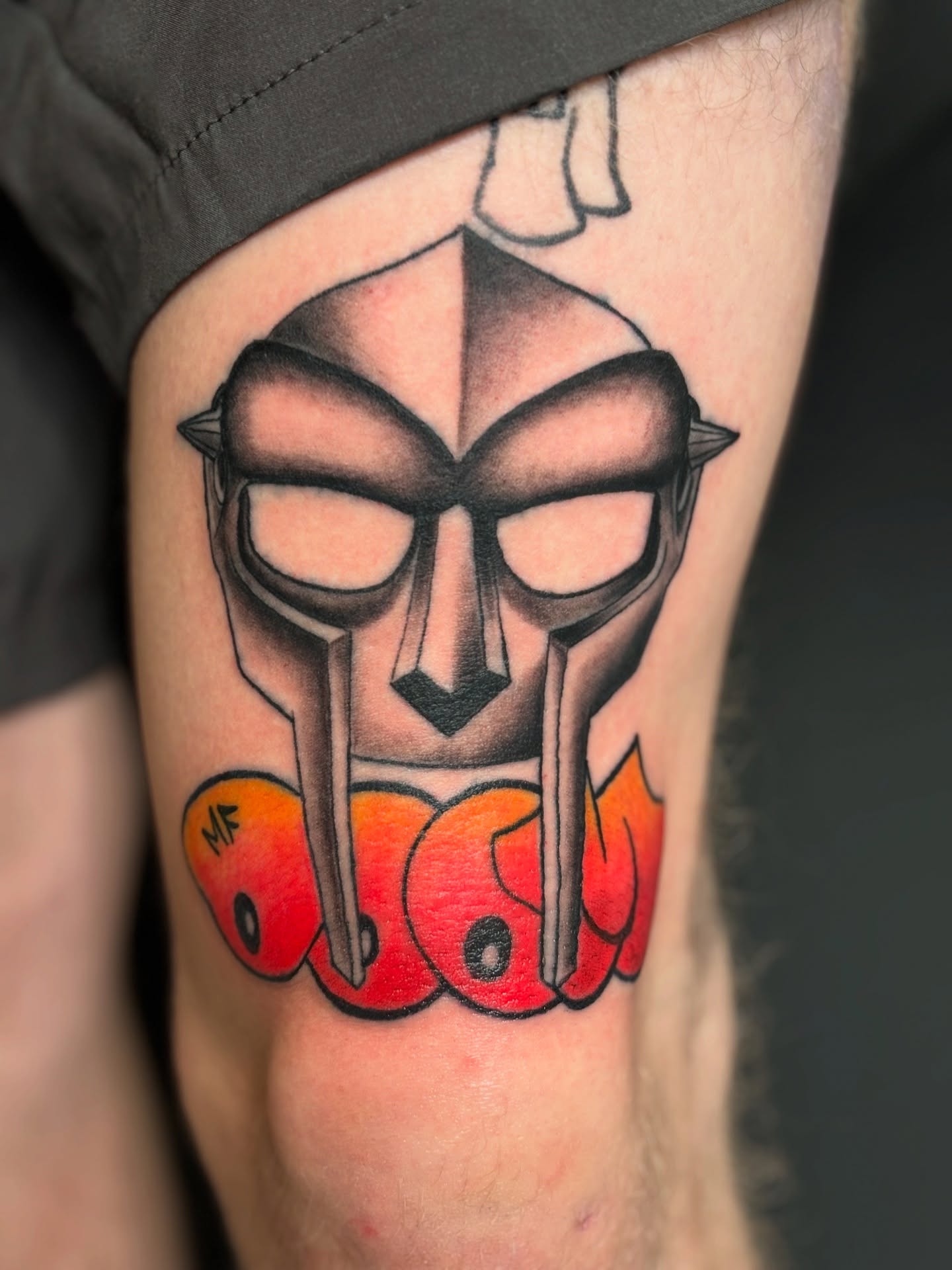 Tattoo by @colourblindtattoo — geometric