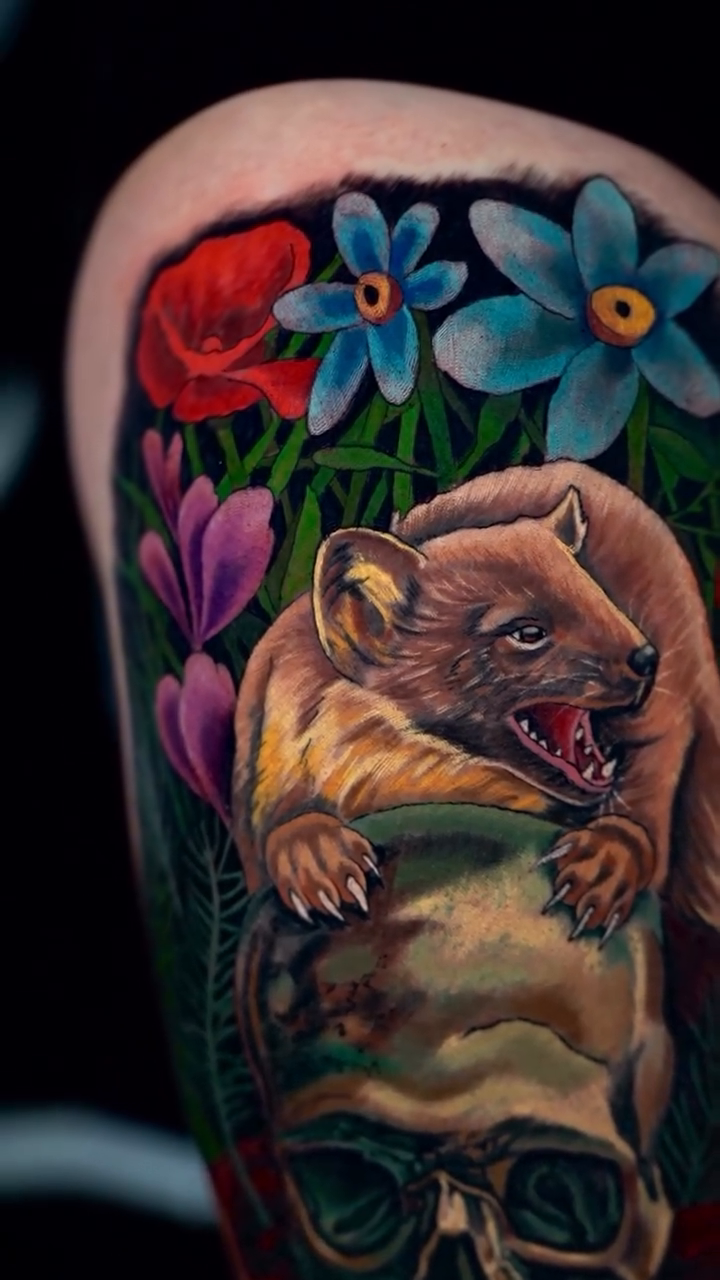 Tattoo by @rrsantander_art — realism, dark_realism