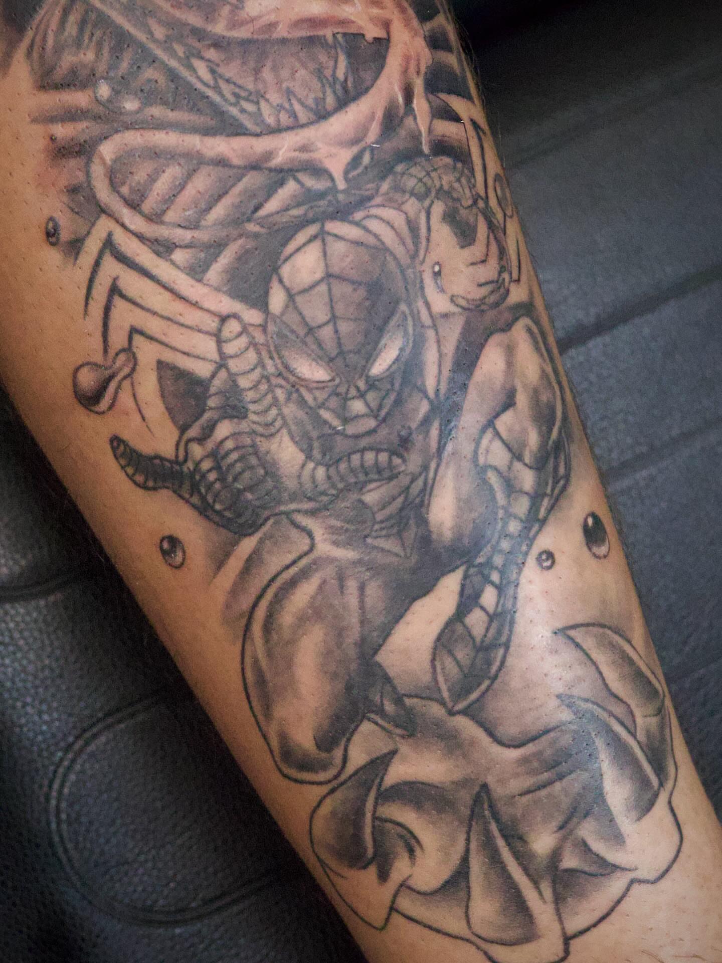 Tattoo by @villionairetattoos — black_and_grey, realism