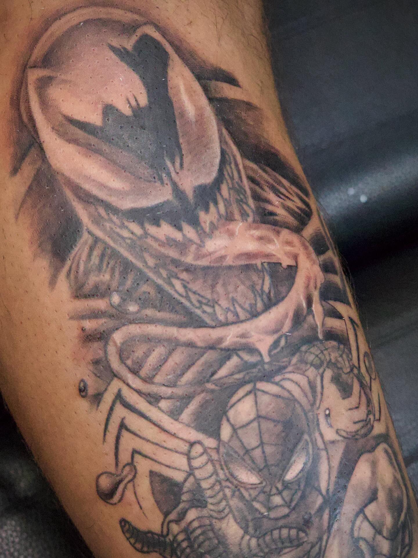 Tattoo by @villionairetattoos — black_and_grey, realism