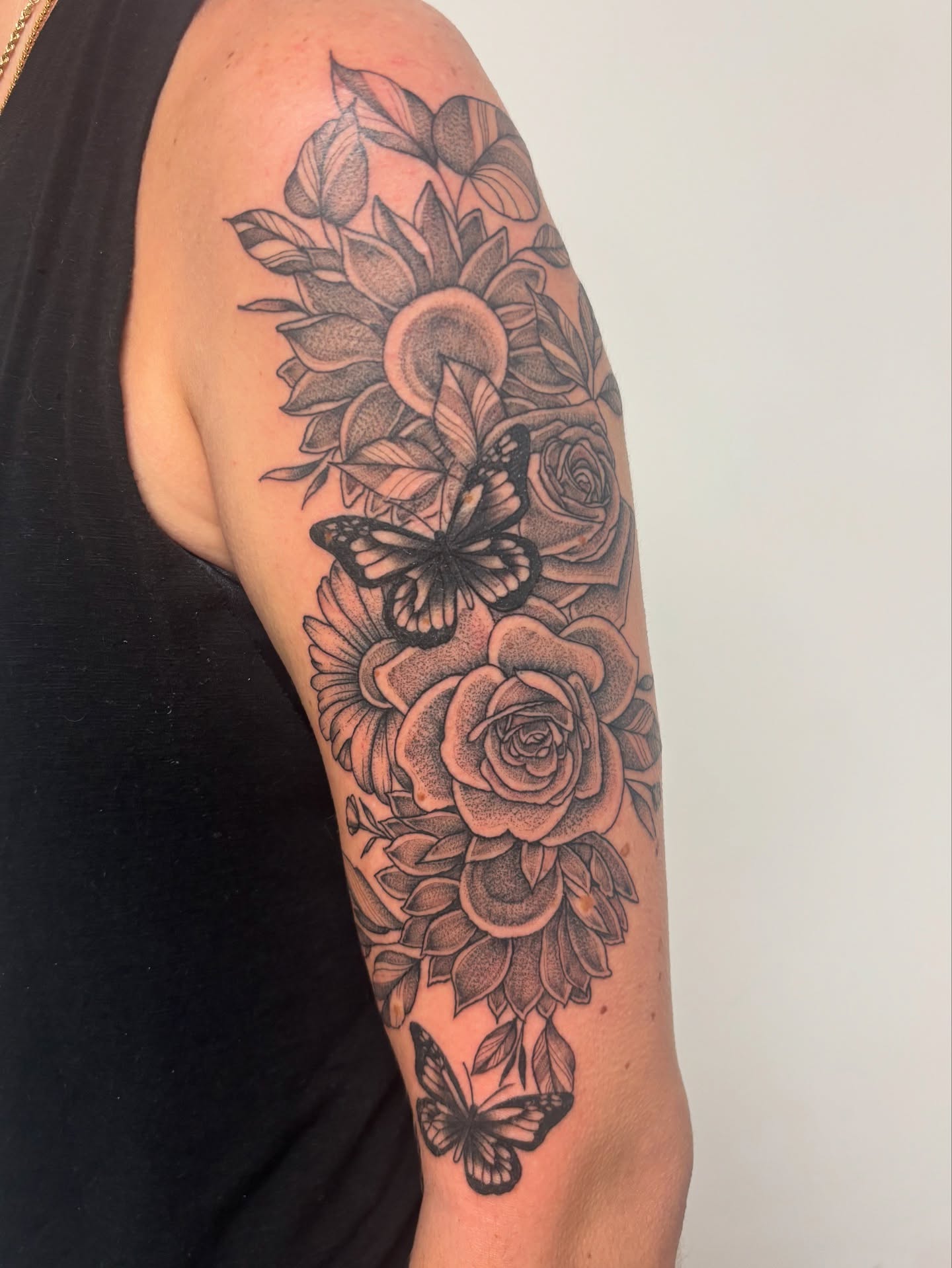 Tattoo by @bridgetsmithtattoos — black_and_grey, realism