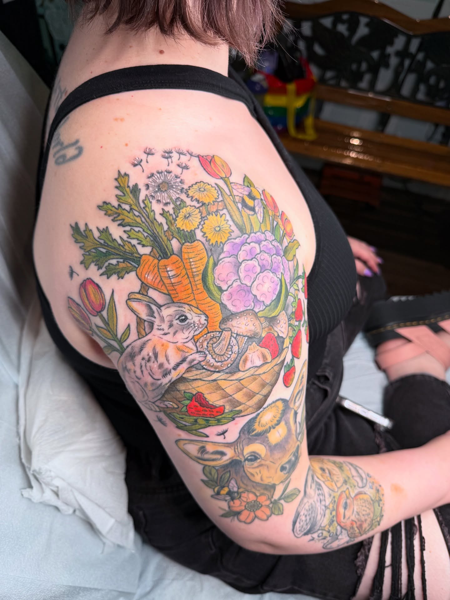 Tattoo by @caitlinstairstattoo โ new_school, illustrative