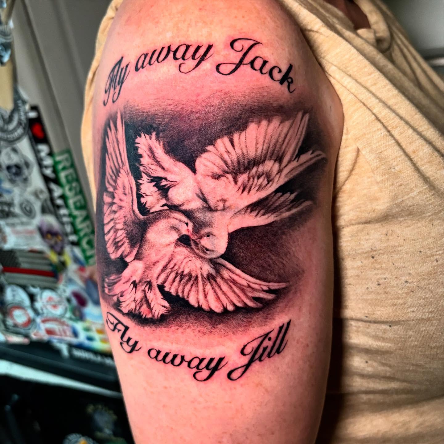 Tattoo by @sadist.guilt — realism