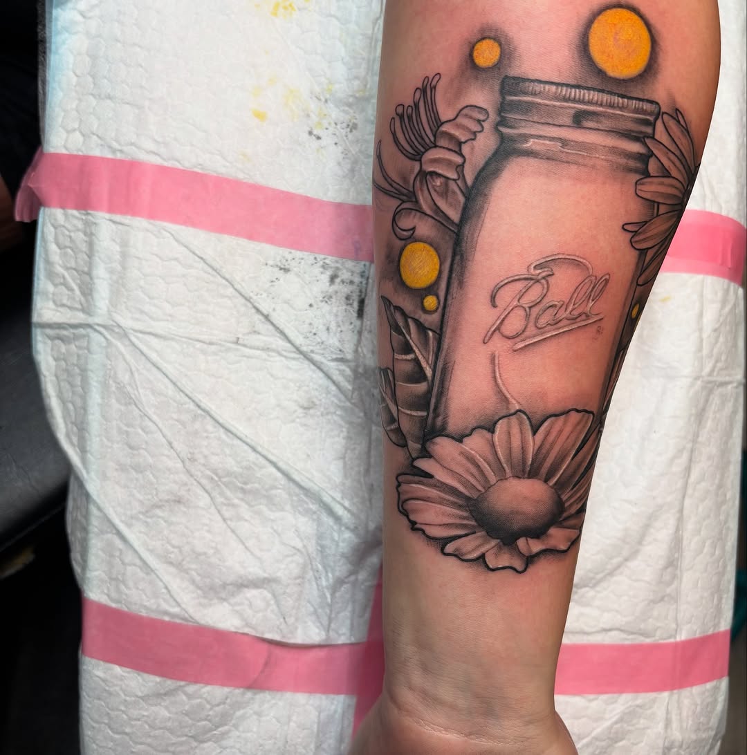 Tattoo by @bromintocheese — black_and_grey, realism
